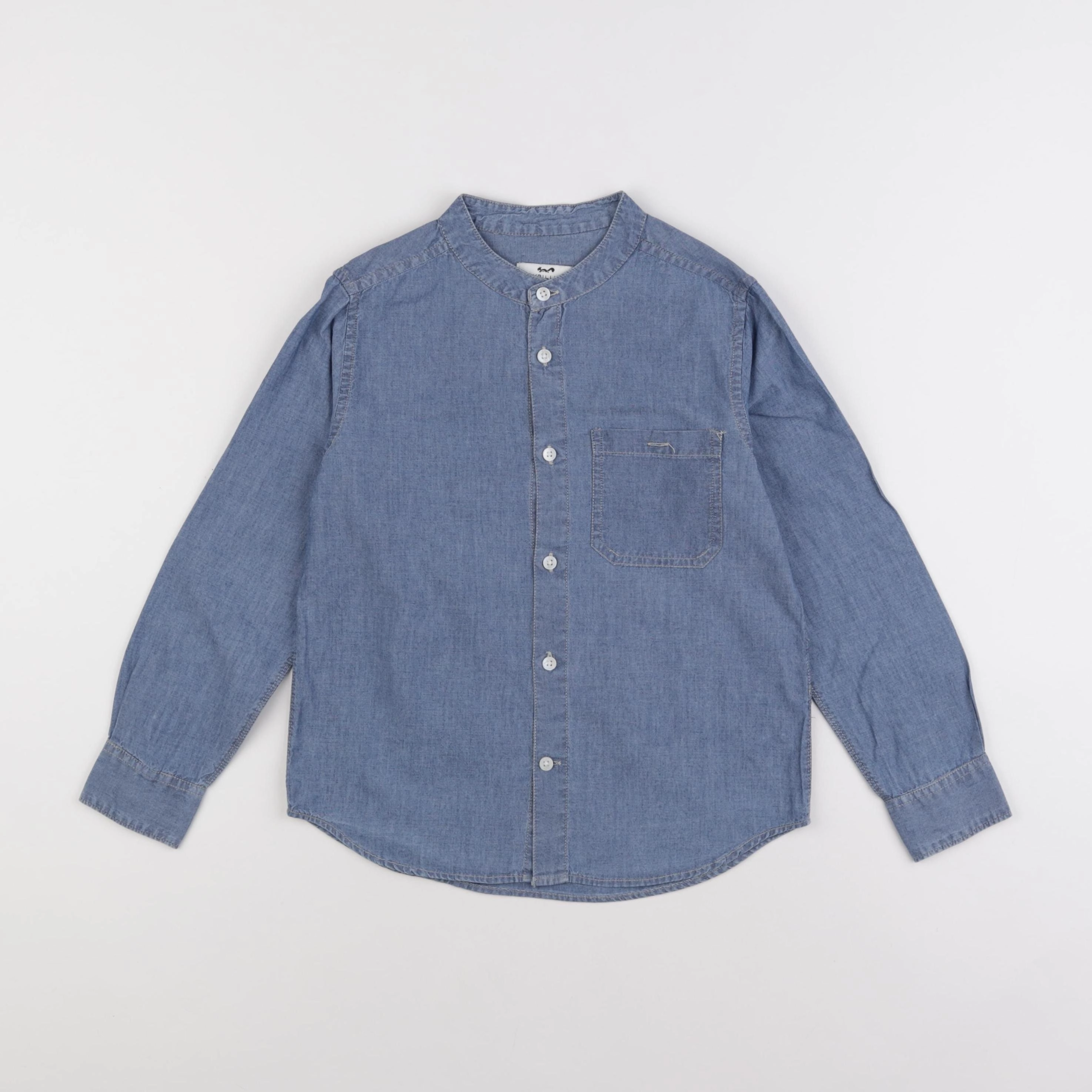 Cyrillus - chemise bleu - 8 ans