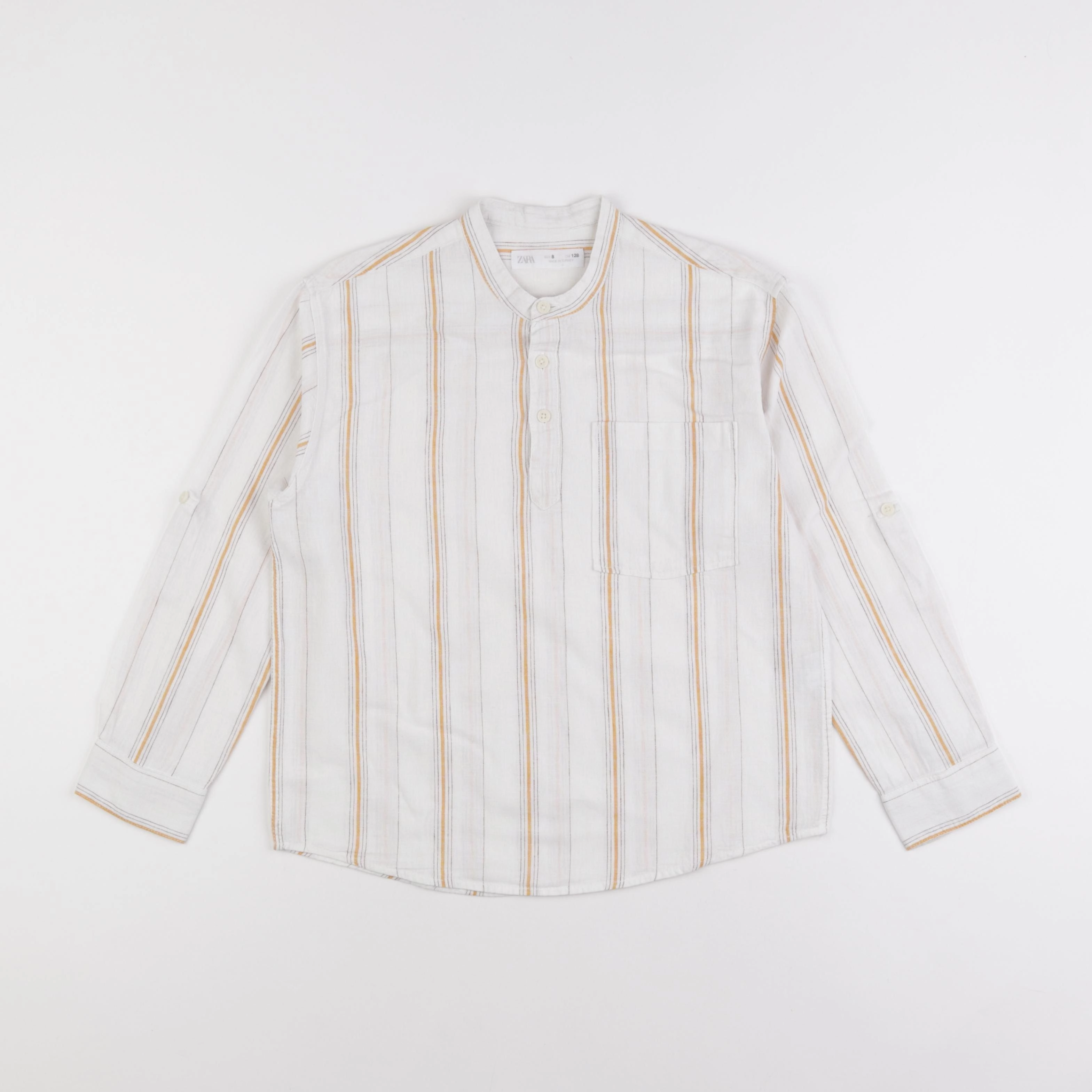 Zara - chemise beige - 8 ans