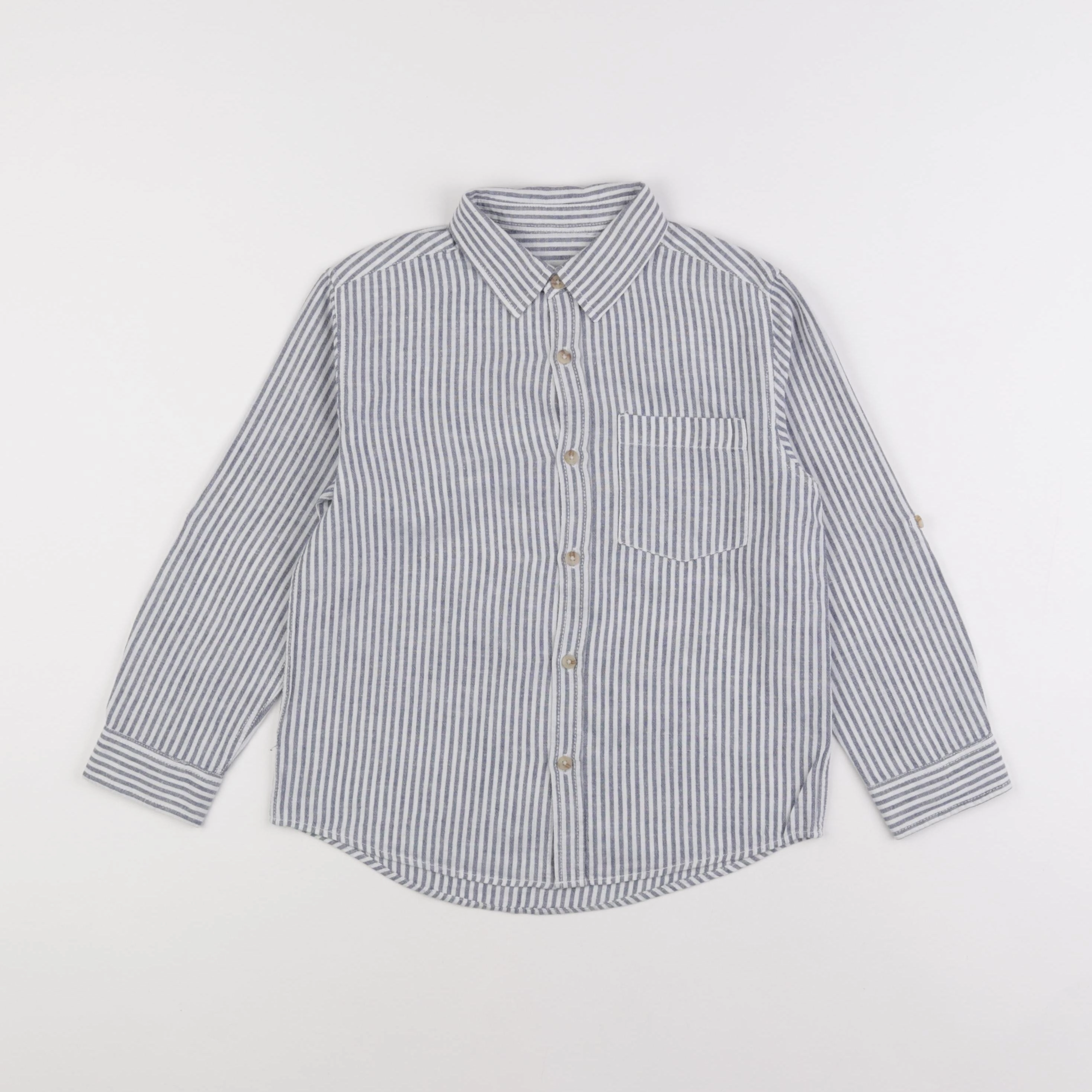 Zara - chemise bleu - 7 ans