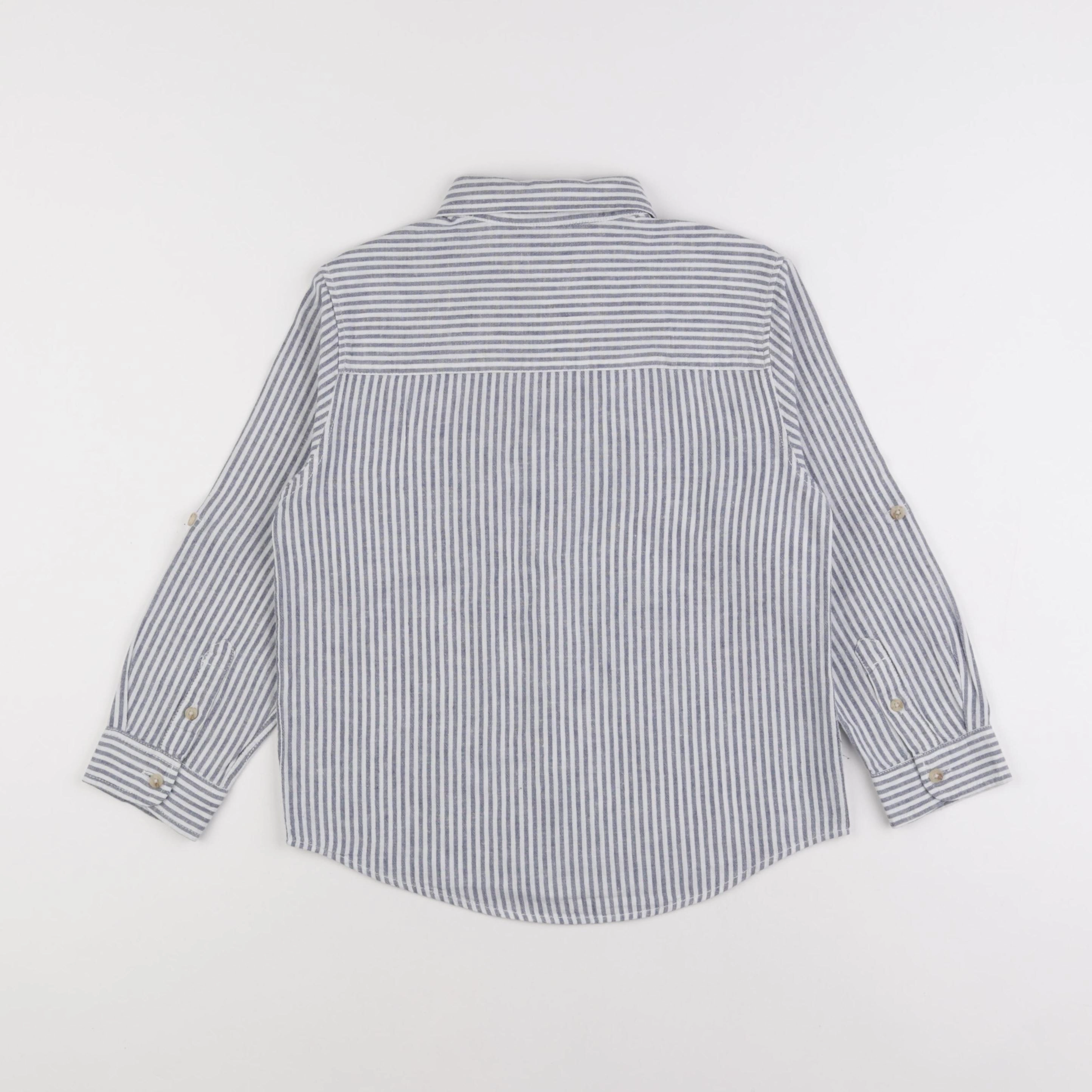 Zara - chemise bleu - 7 ans