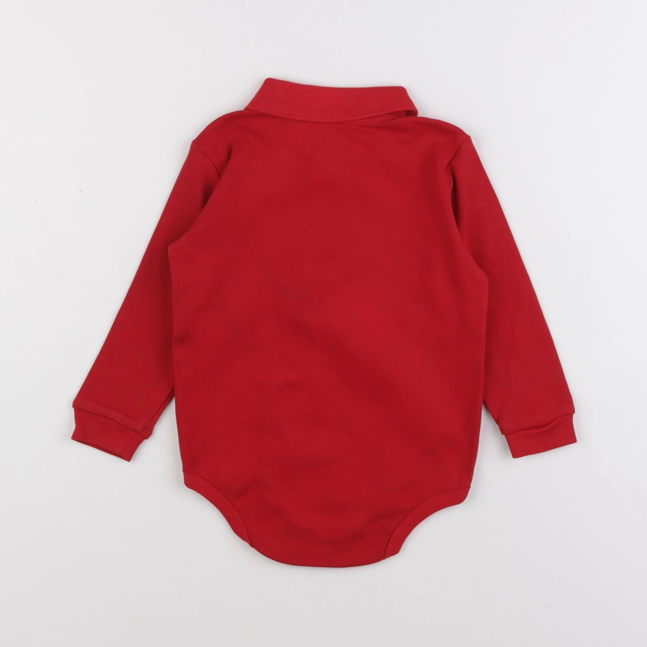 Ralph Lauren - body à col rouge - 18 mois