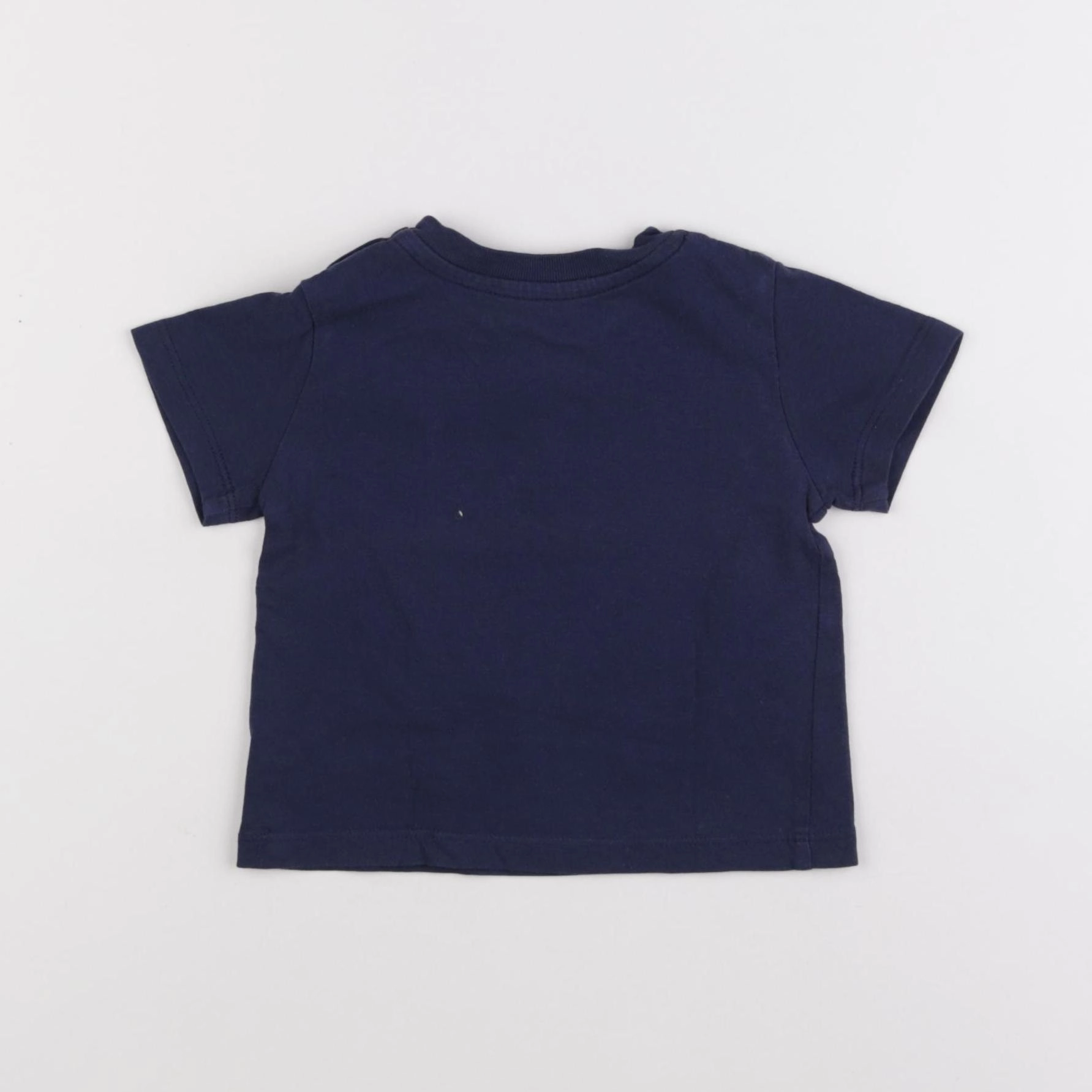 Ralph Lauren - tee-shirt bleu - 6 mois