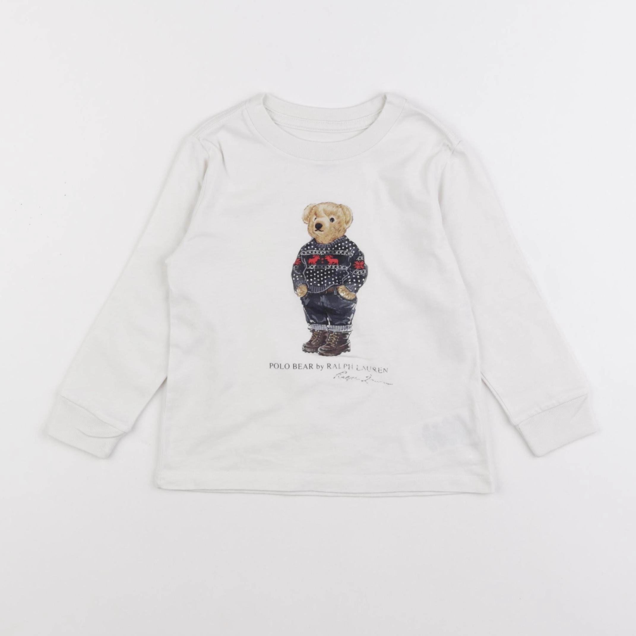 Ralph Lauren - tee-shirt blanc - 18 mois