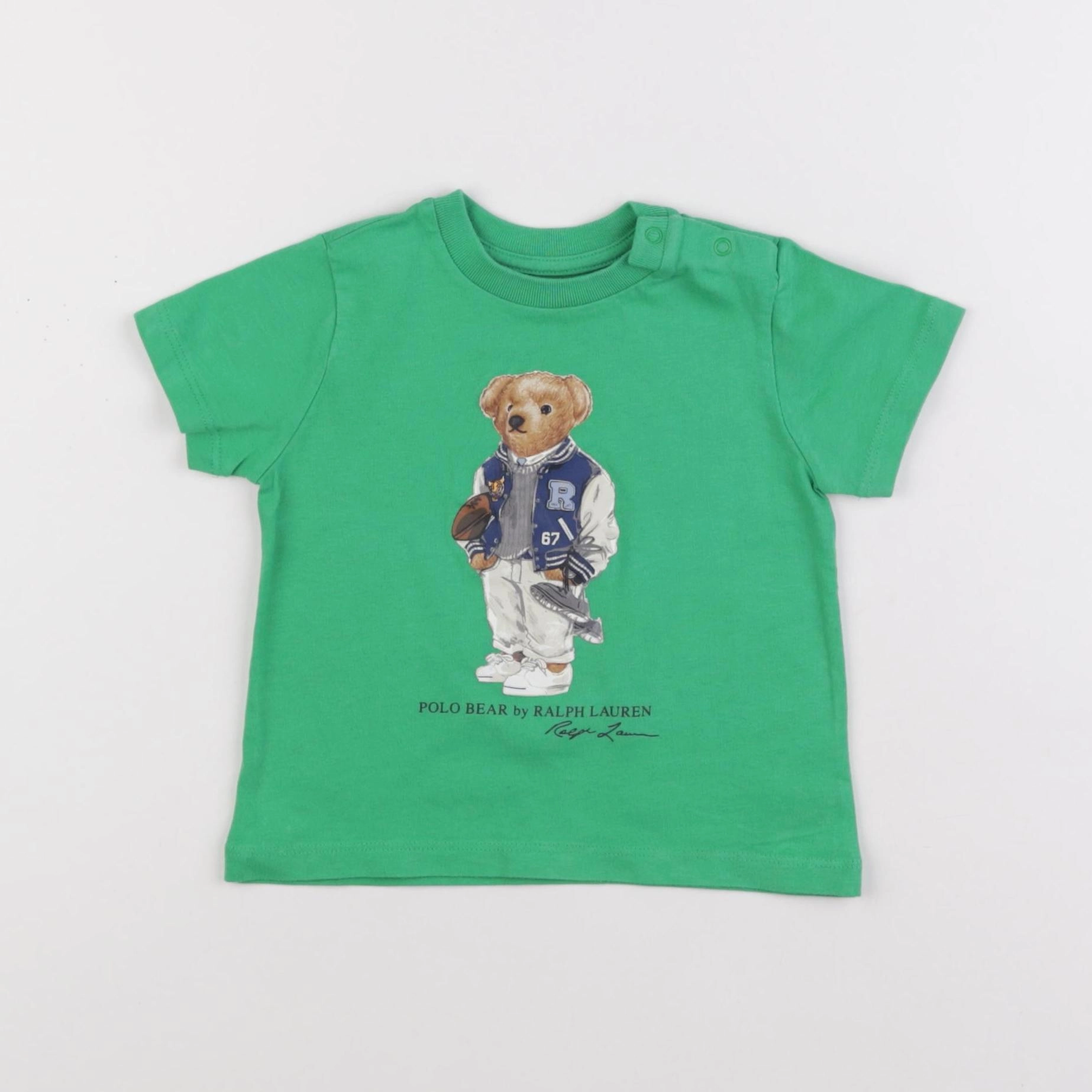 Ralph Lauren - tee-shirt vert - 9 mois
