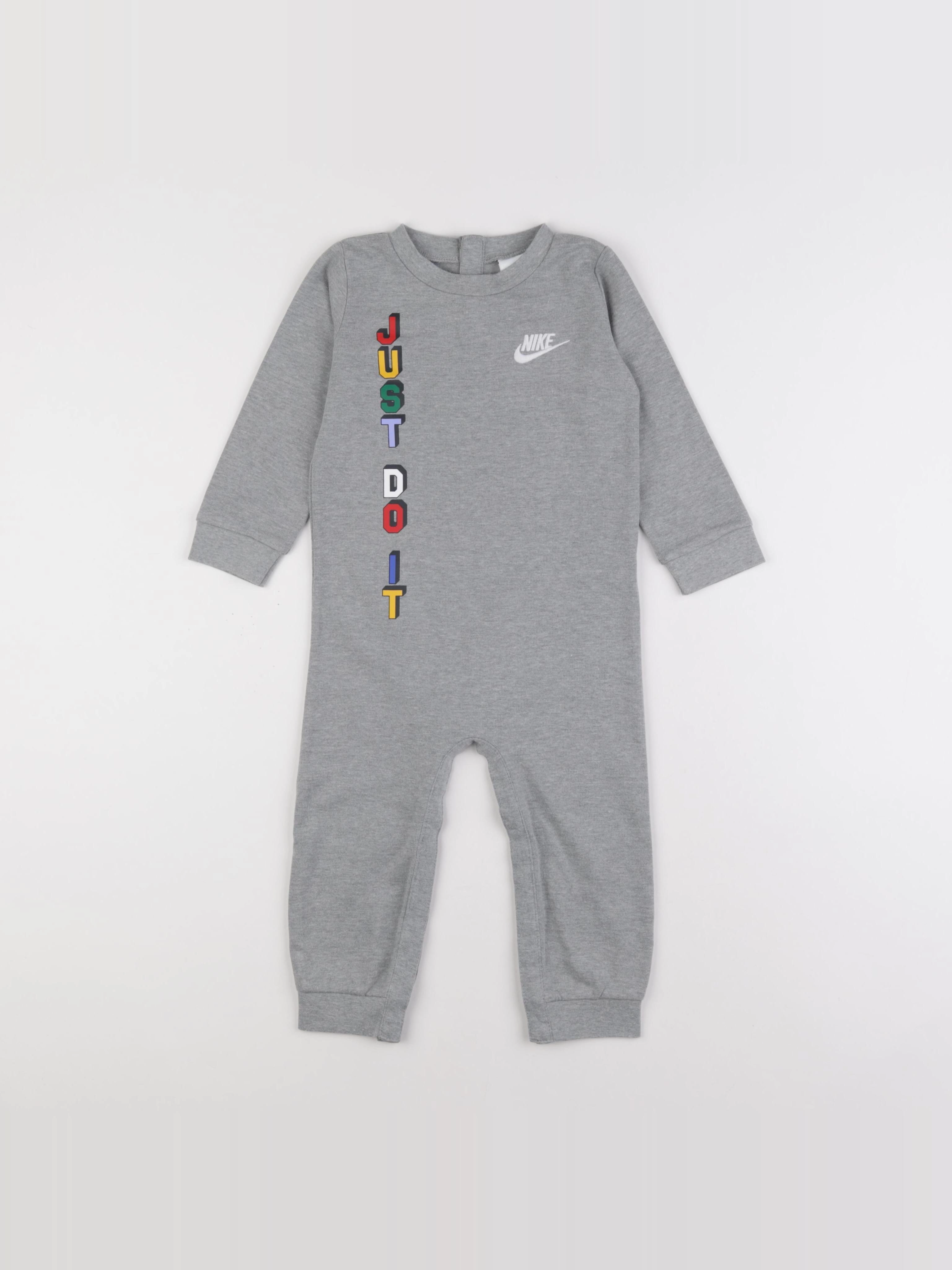 Nike - combinaison gris - 24 mois