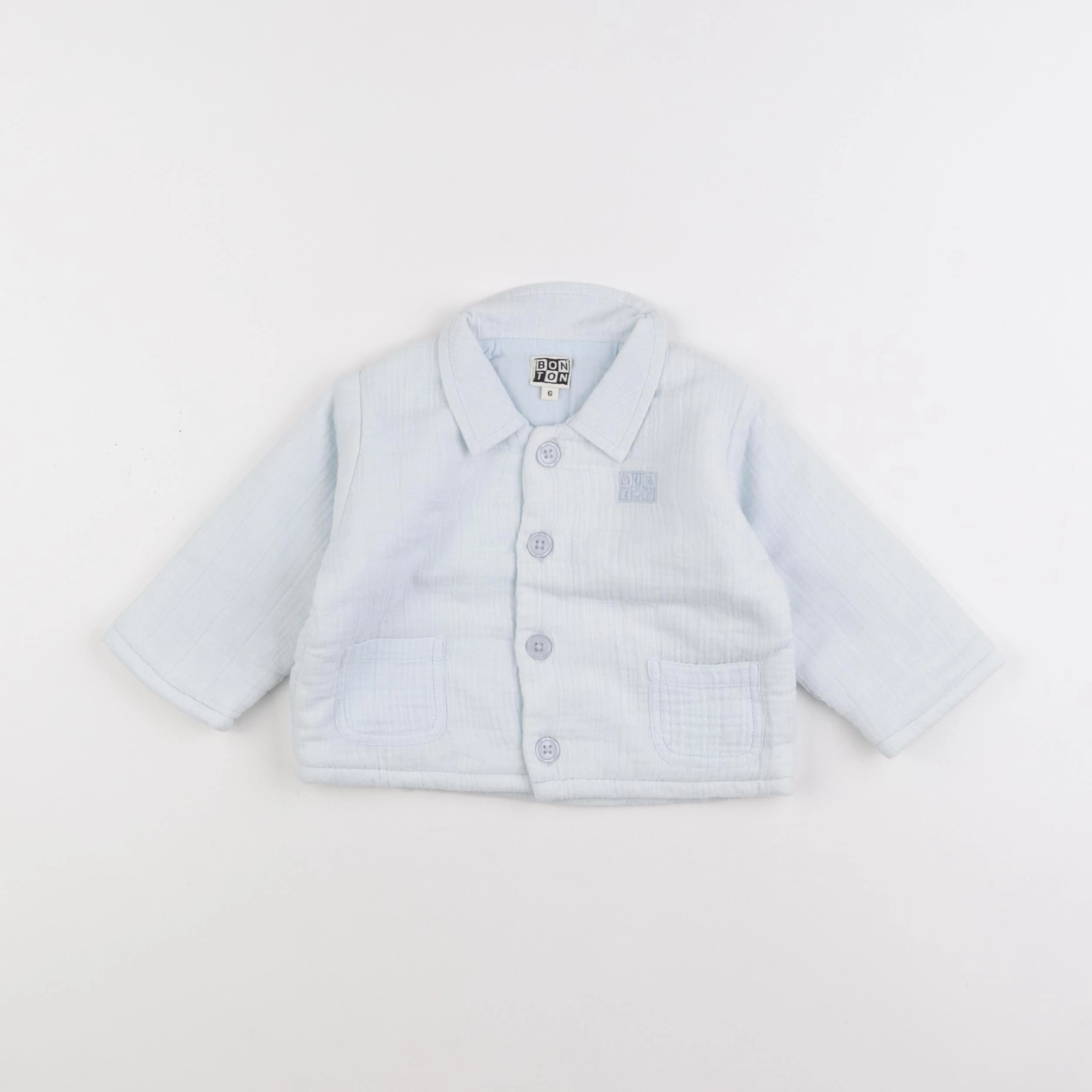 Bonton - veste bleu - 6 ans