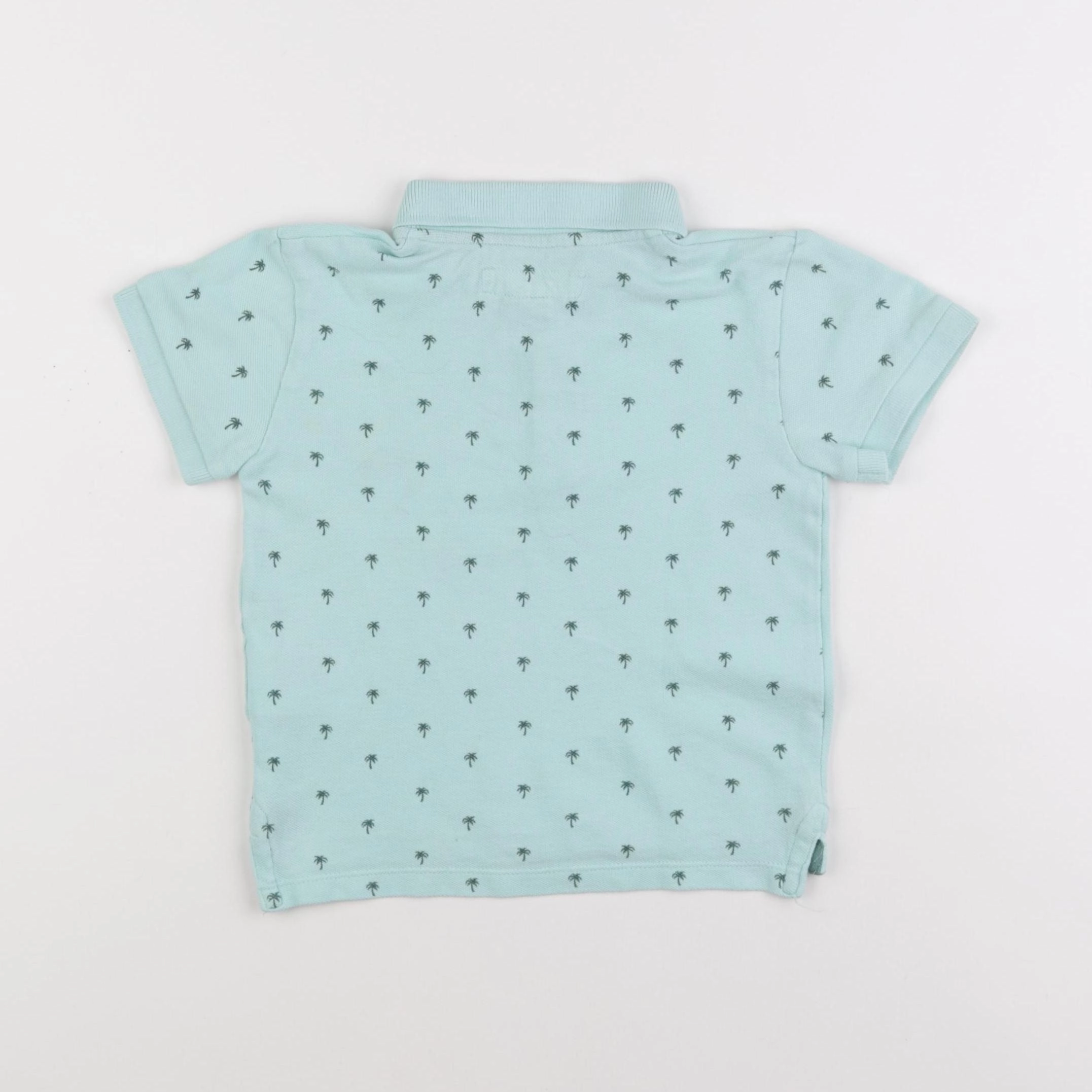 H&M - polo vert - 2/3 ans