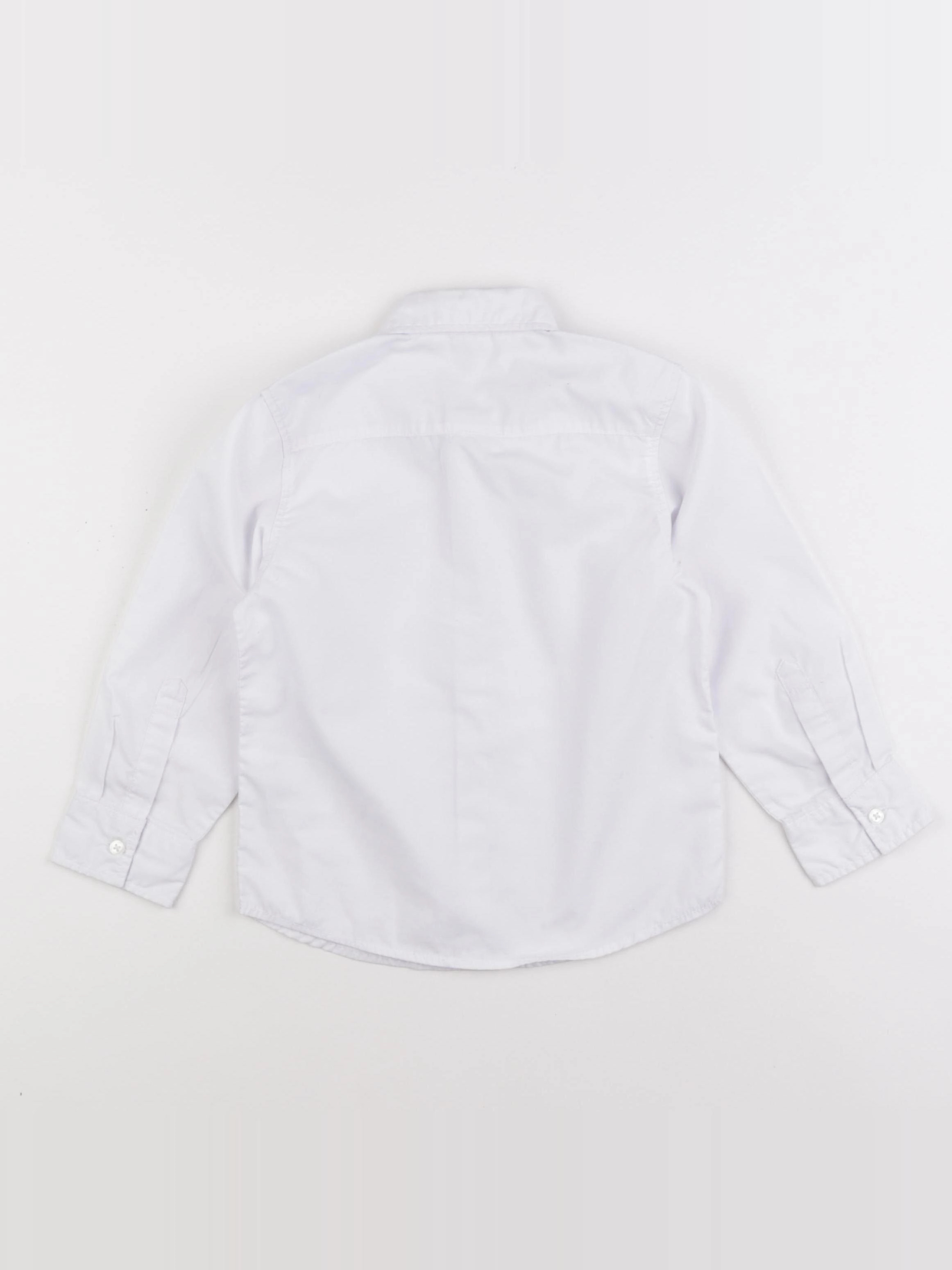 H&M - chemise blanc - 3/4 ans
