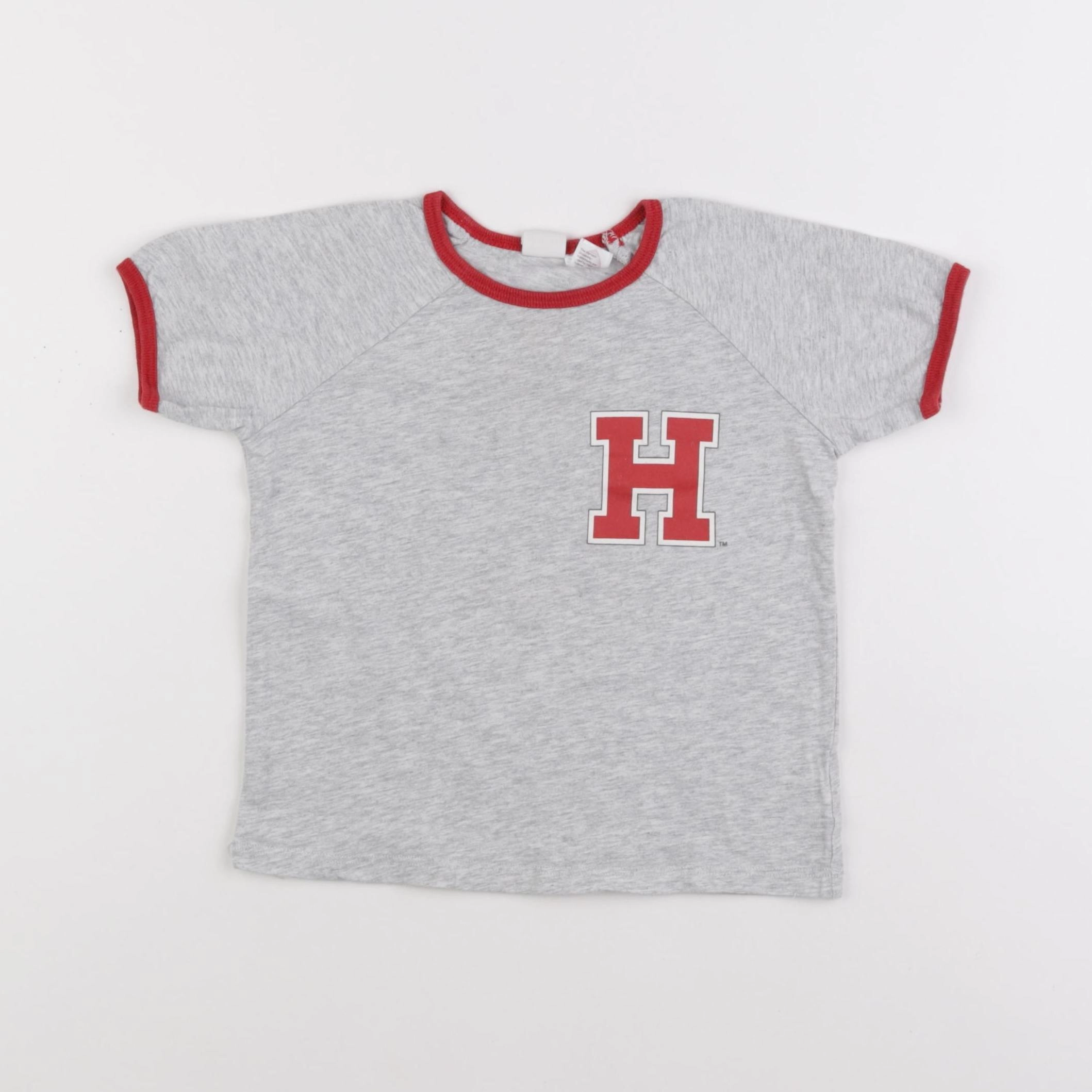 H&M - tee-shirt gris - 2/3 ans