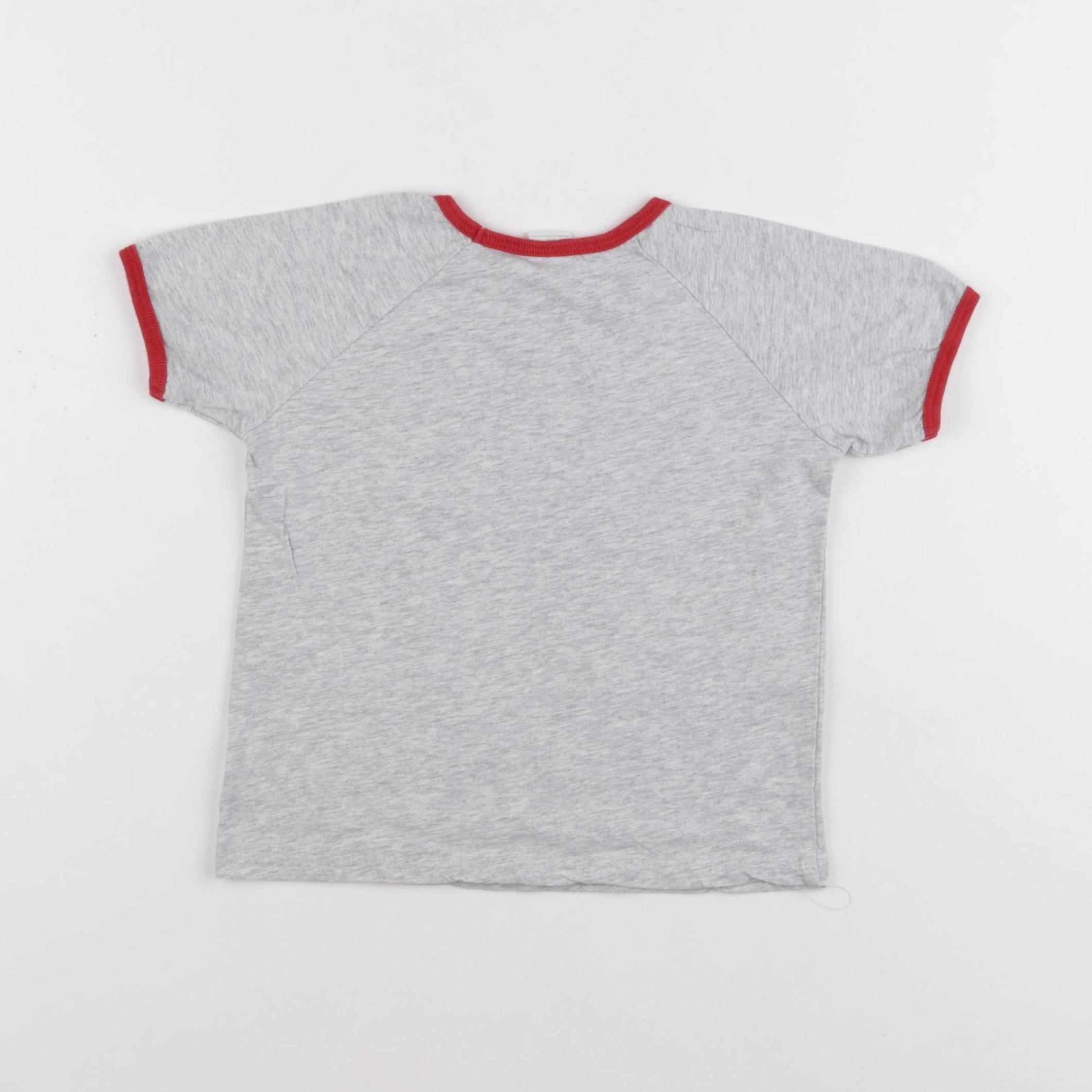 H&M - tee-shirt gris - 2/3 ans