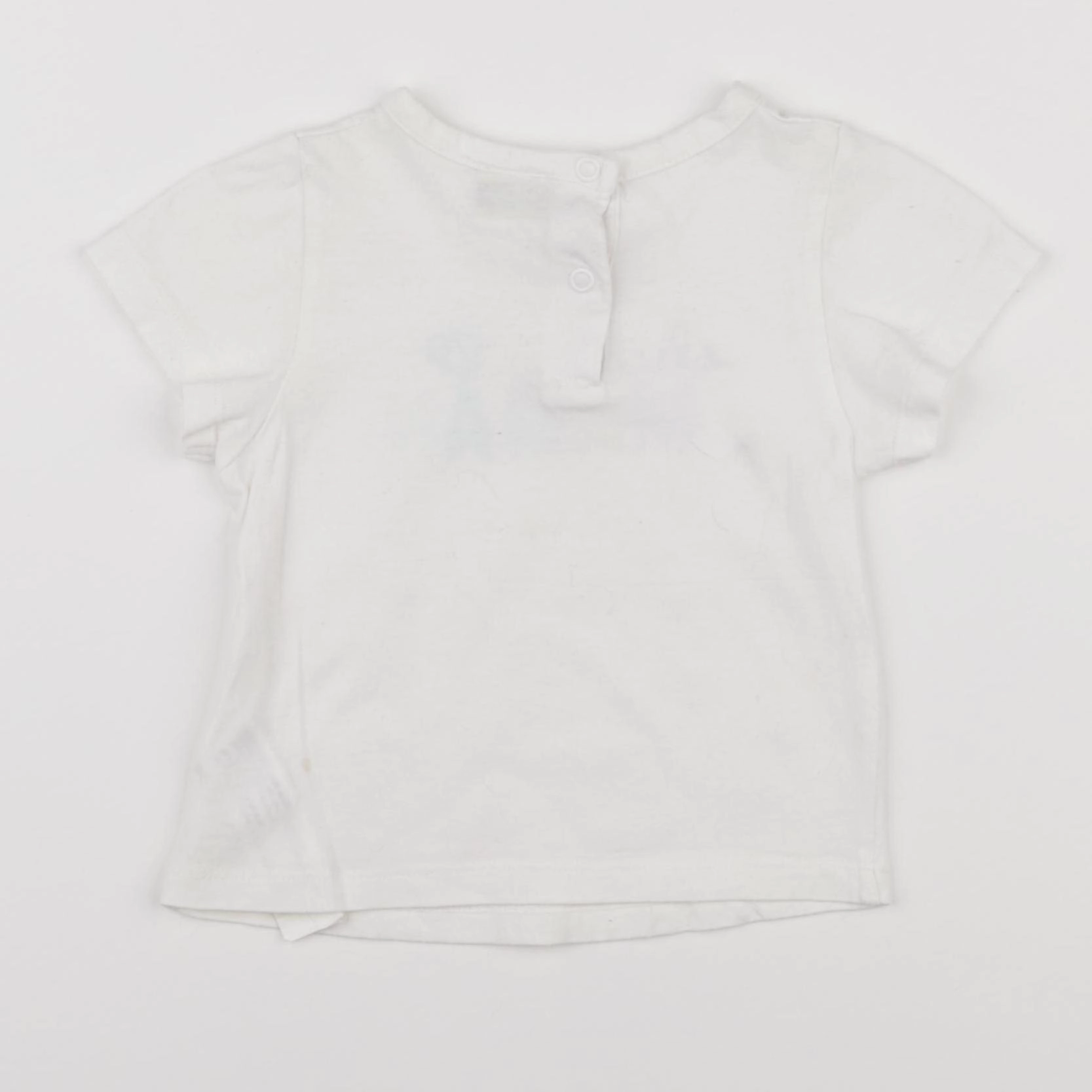 Tape à l'oeil - tee-shirt blanc - 12 mois