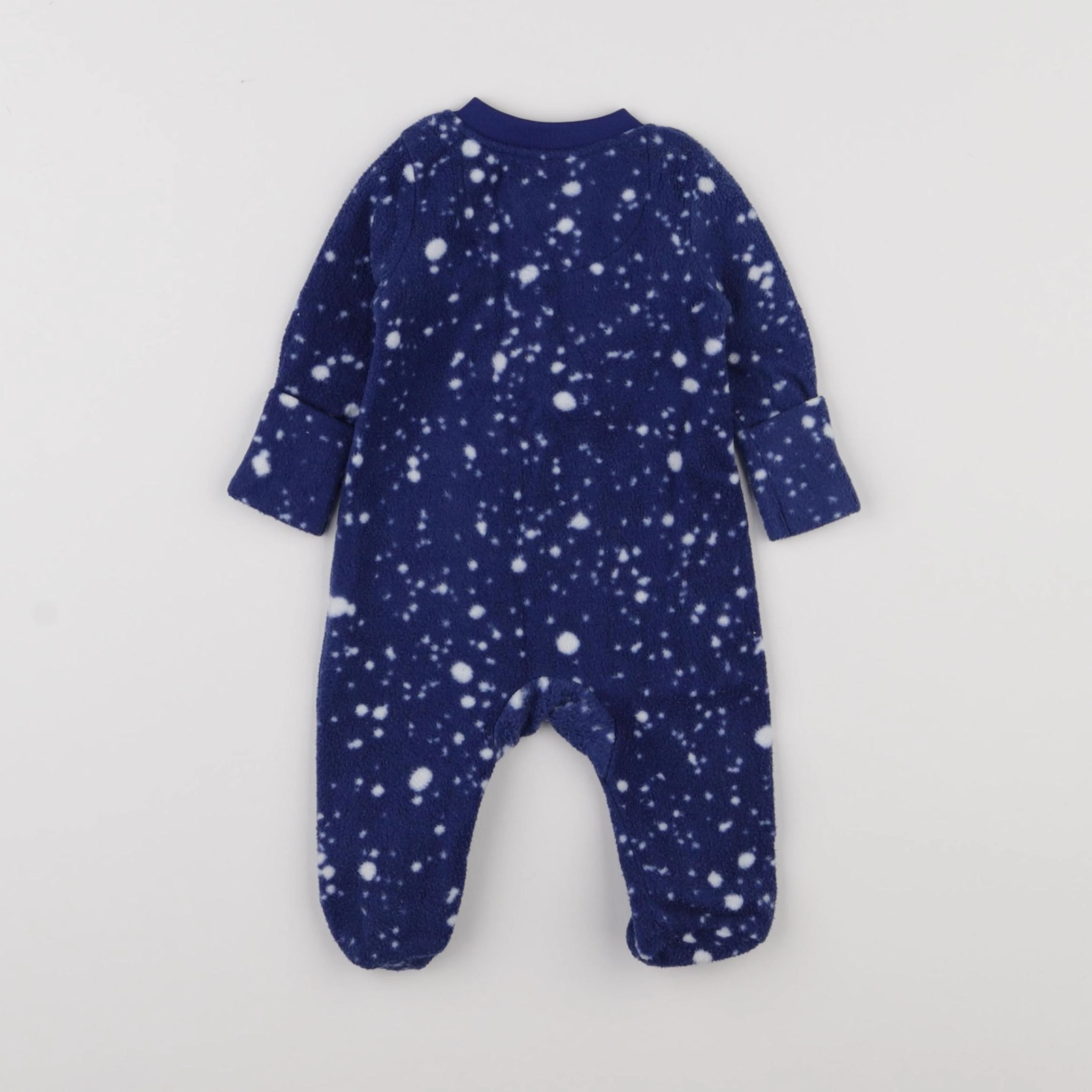 Nike - pyjama velours bleu - 0 mois