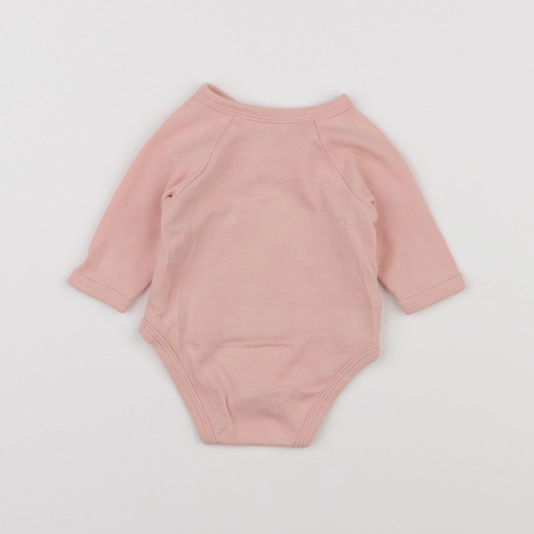 Vertbaudet - body rose - 1 mois