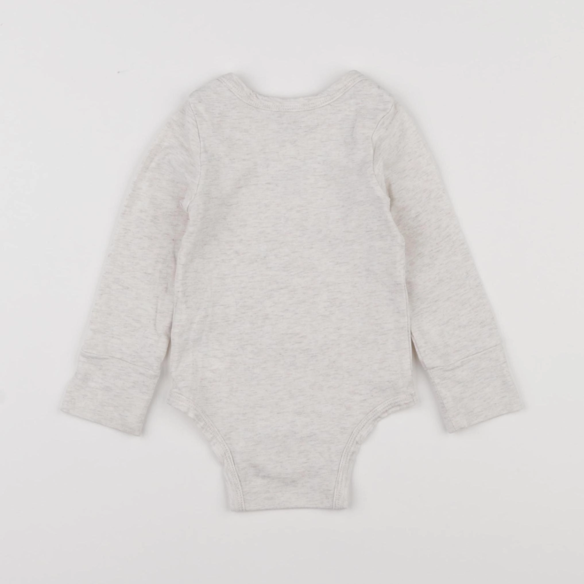 Tape à l'oeil - body gris - 9 mois