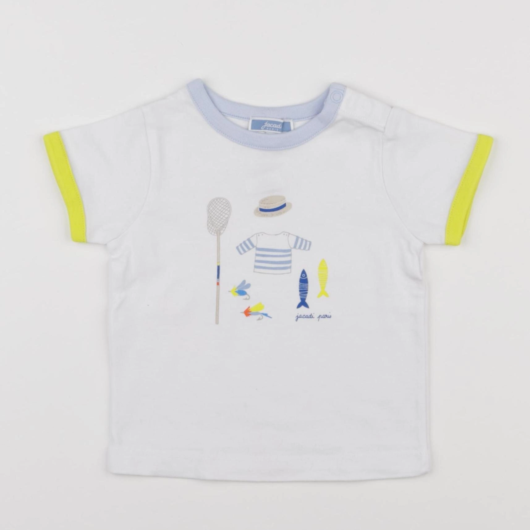 Jacadi - tee-shirt blanc - 12 mois