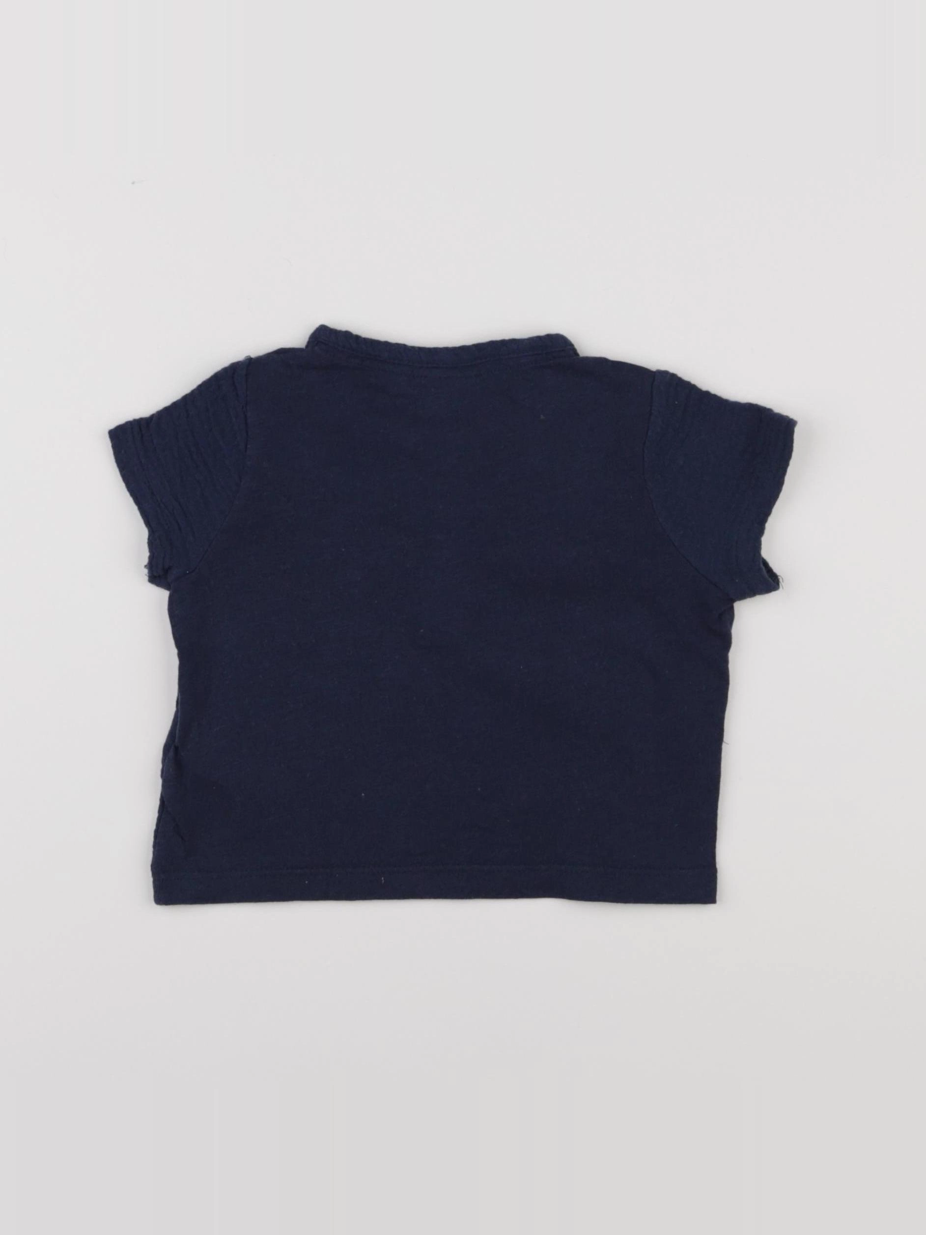 Tape à l'oeil - chemise bleu - 9 mois