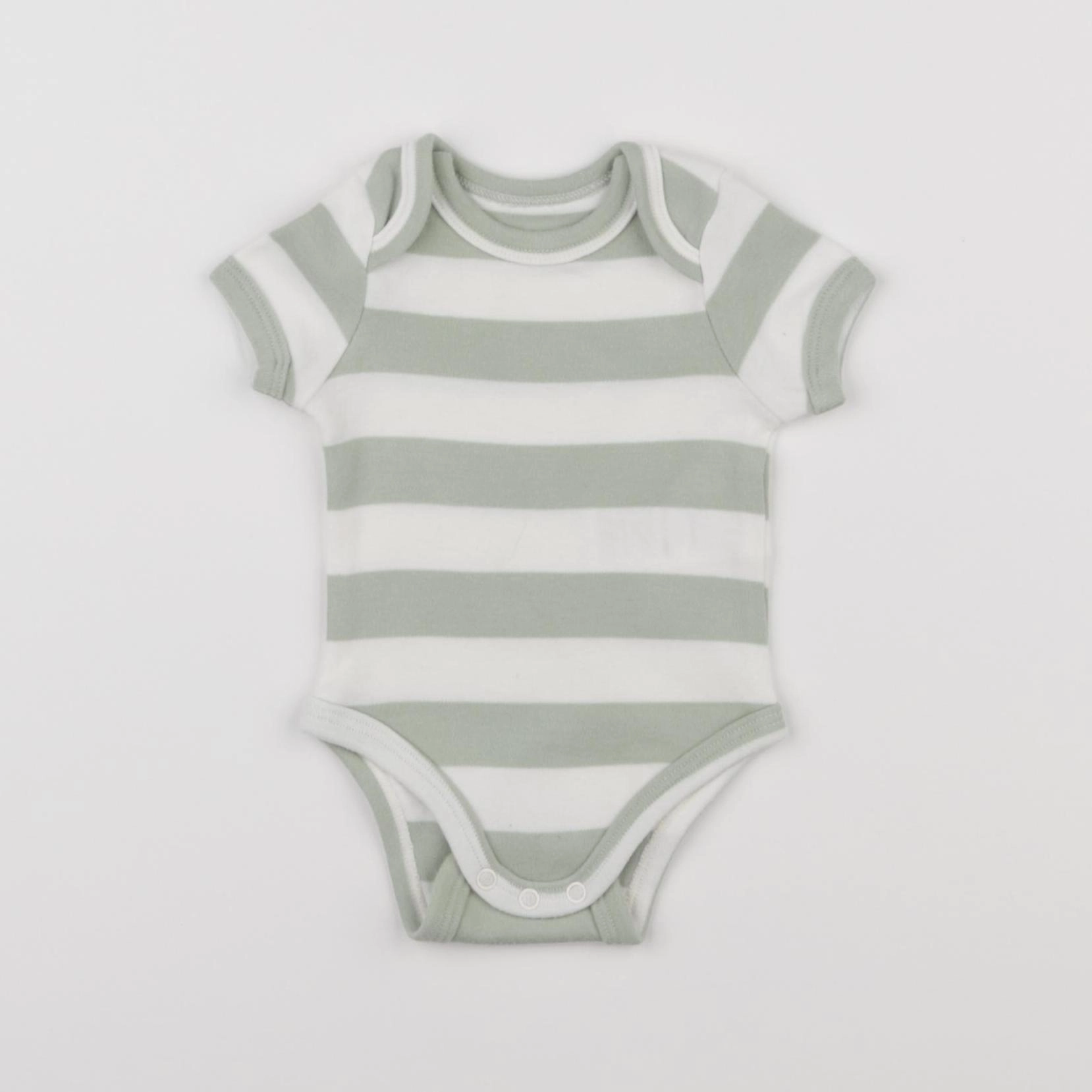 Vertbaudet - body vert - 1 mois