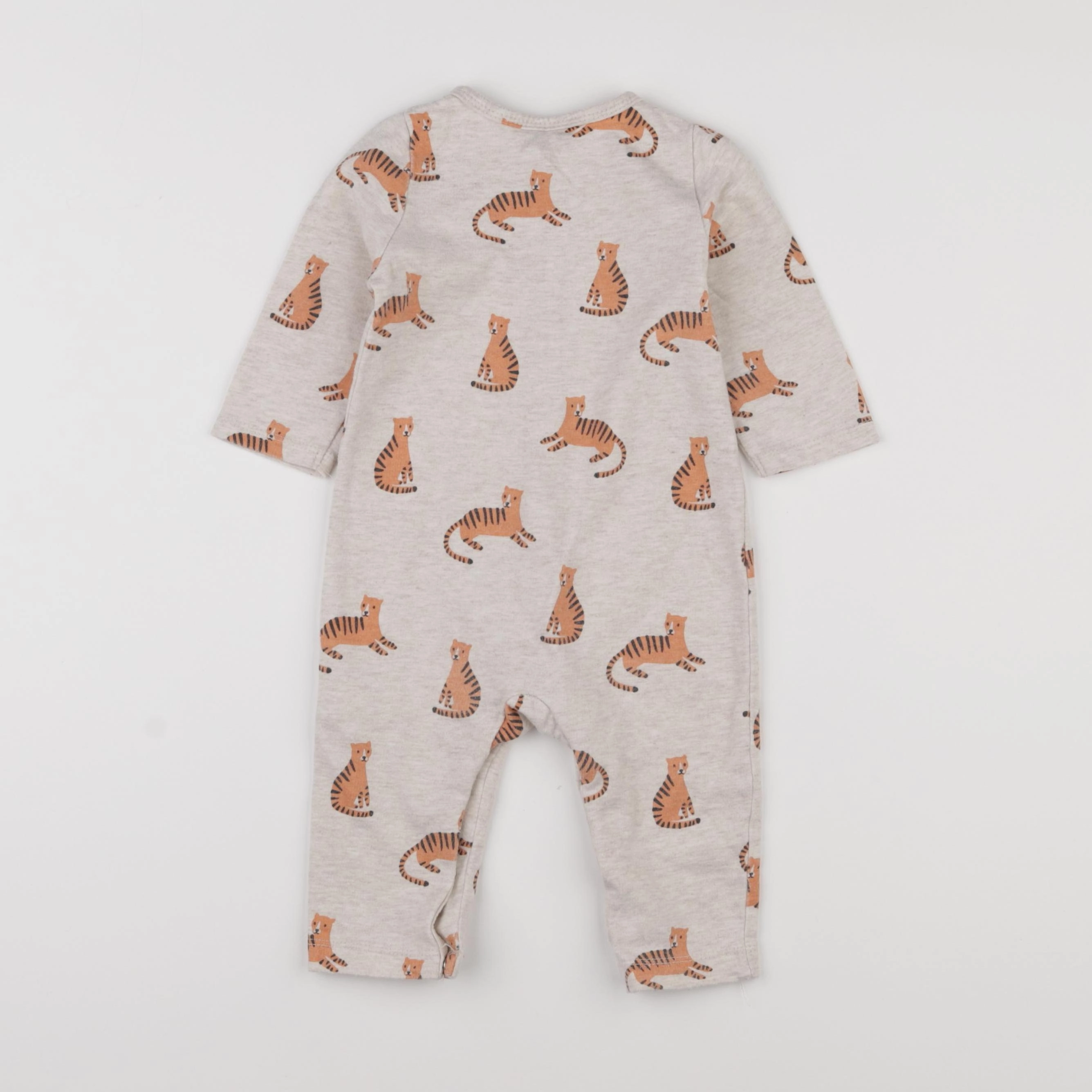 Tape à l'oeil - pyjama coton beige - 6 mois