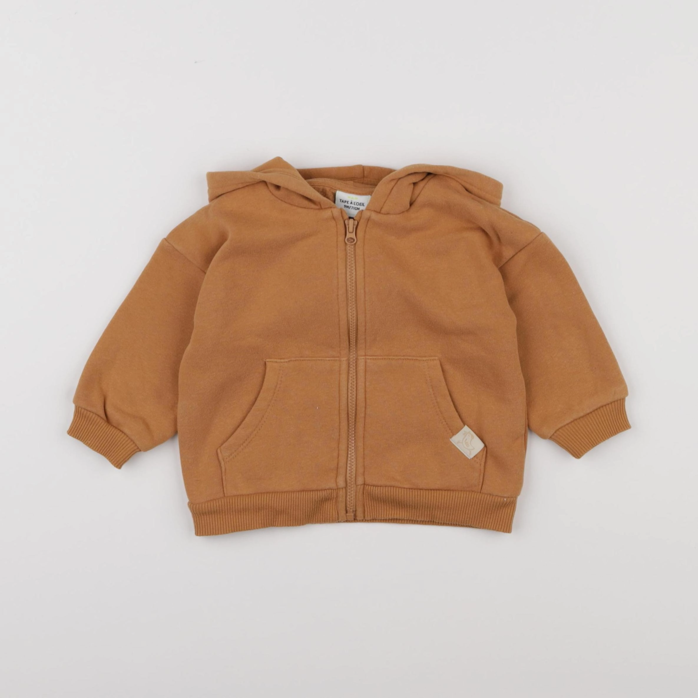 Tape à l'oeil - sweat marron - 9 mois