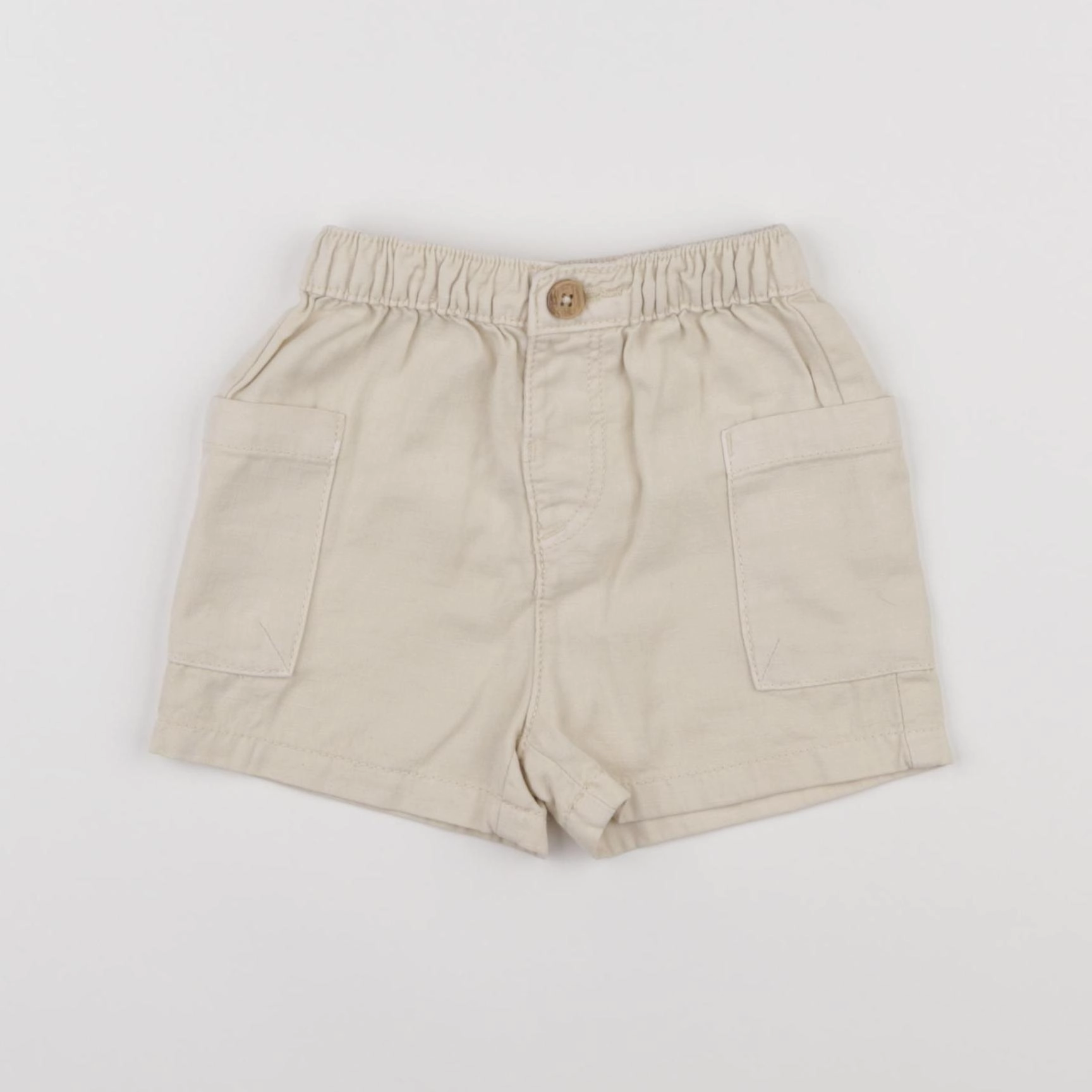 Tape à l'oeil - short beige - 9 mois