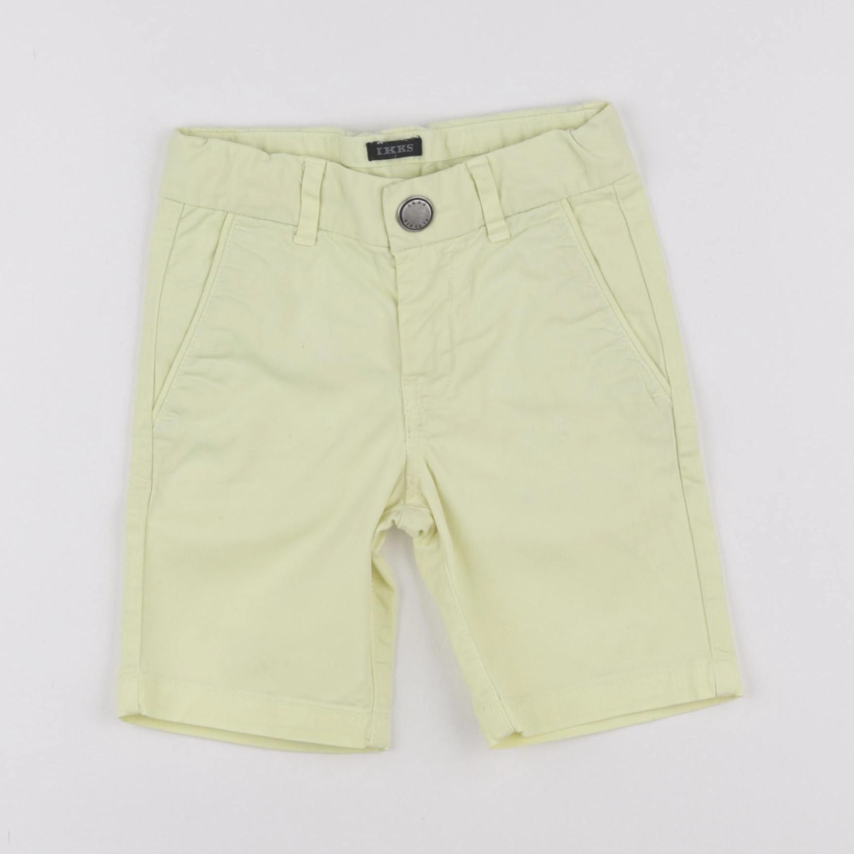 IKKS - pantacourt jaune - 3 ans