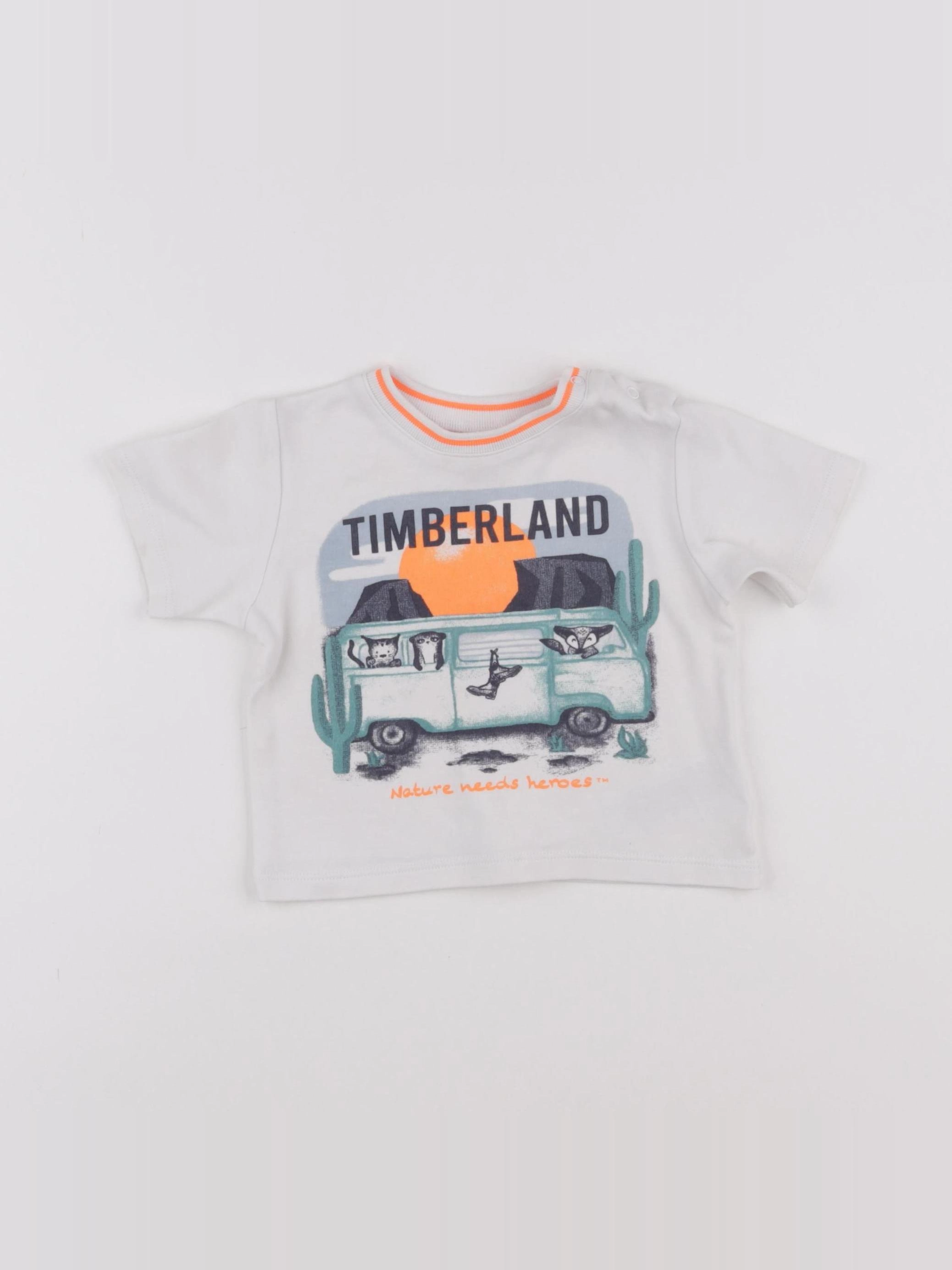 Timberland - tee-shirt blanc - 12 mois
