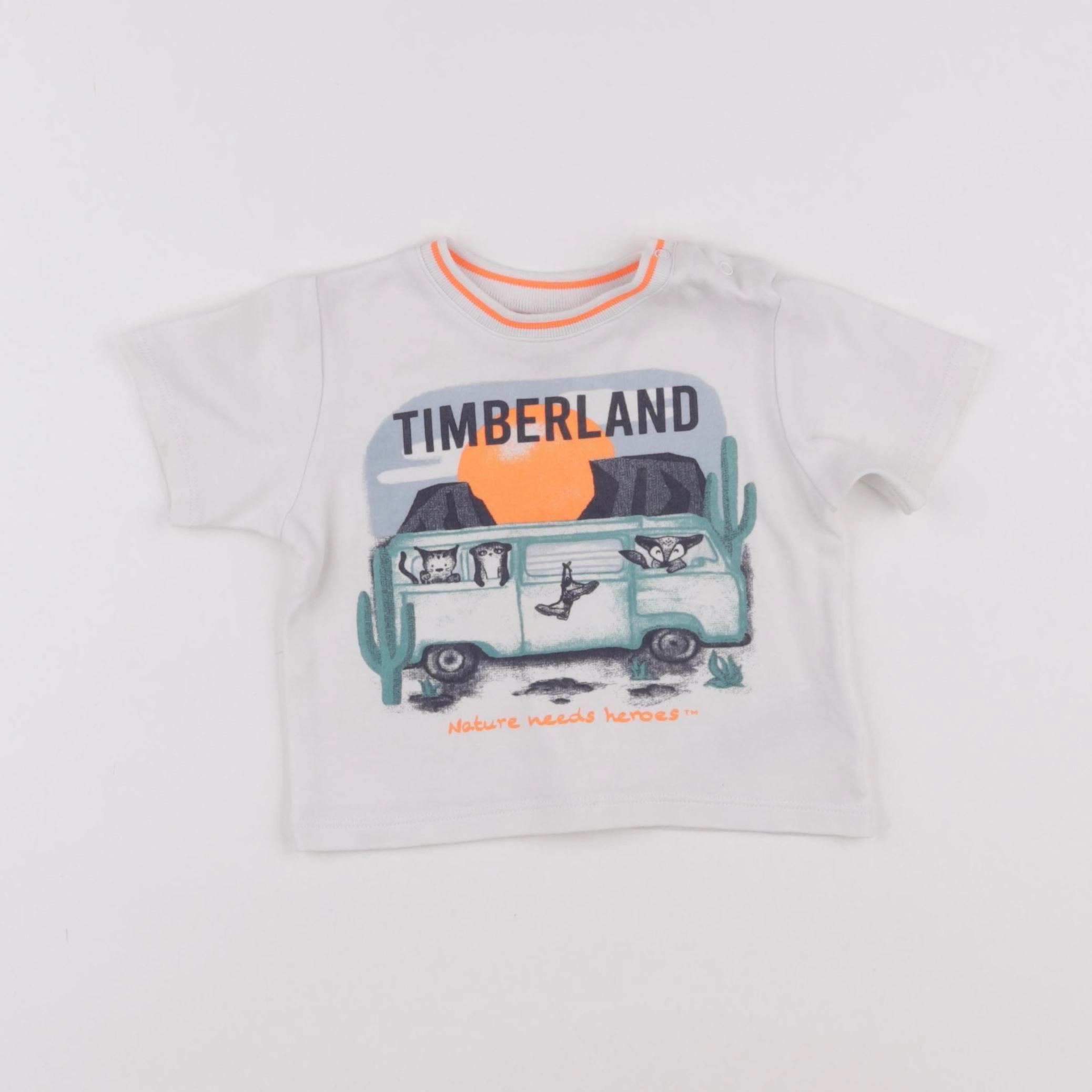 Timberland - tee-shirt blanc - 12 mois