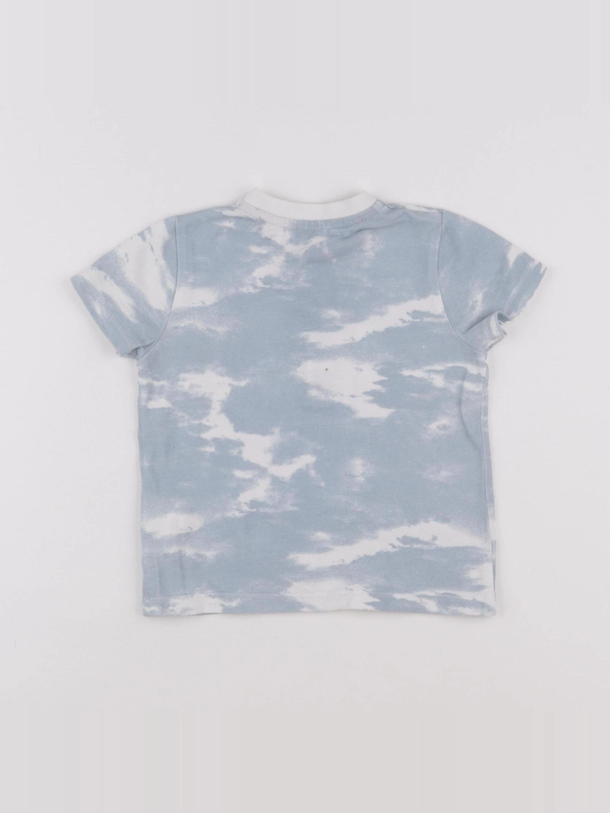 IKKS - polo bleu - 18 mois