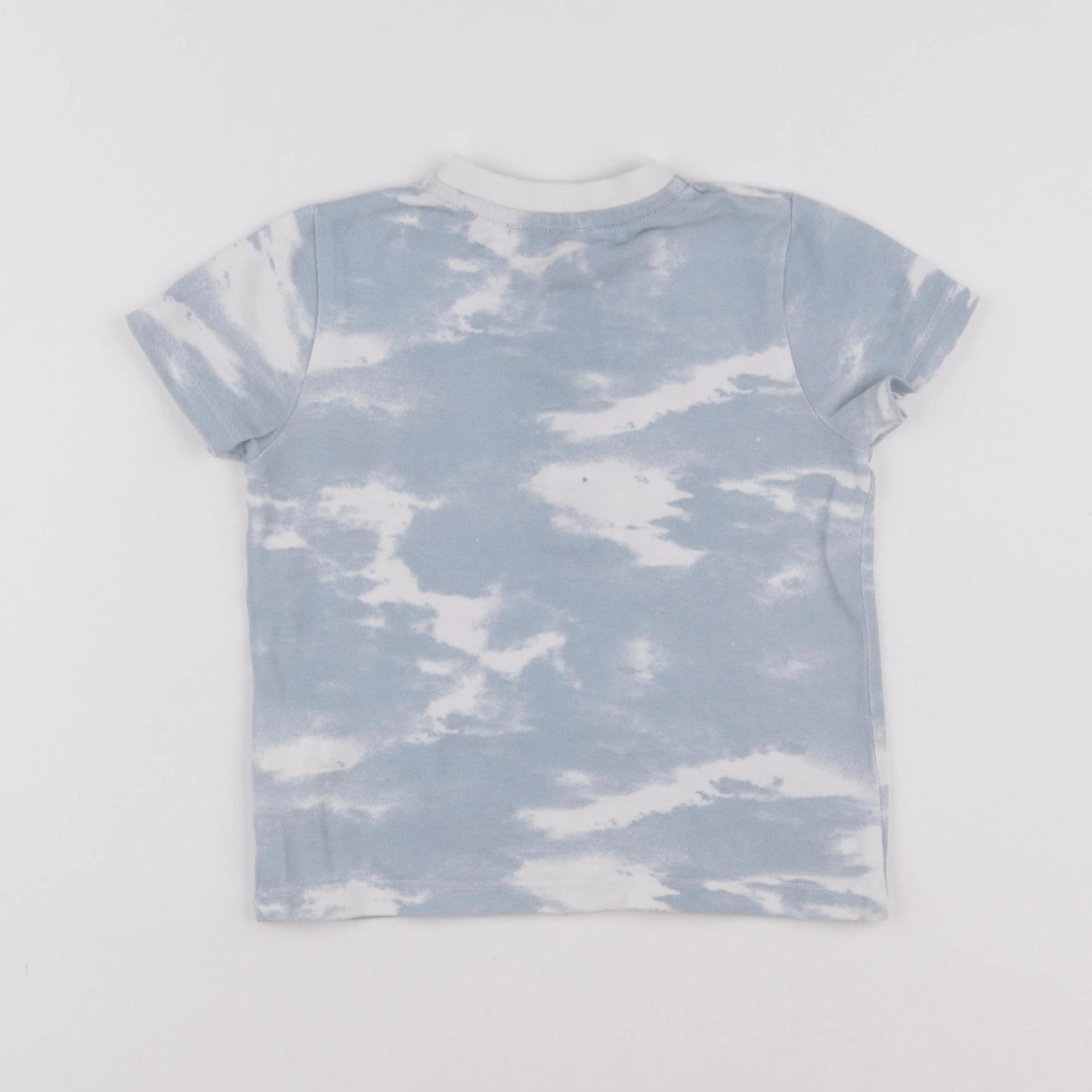 IKKS - polo bleu - 18 mois