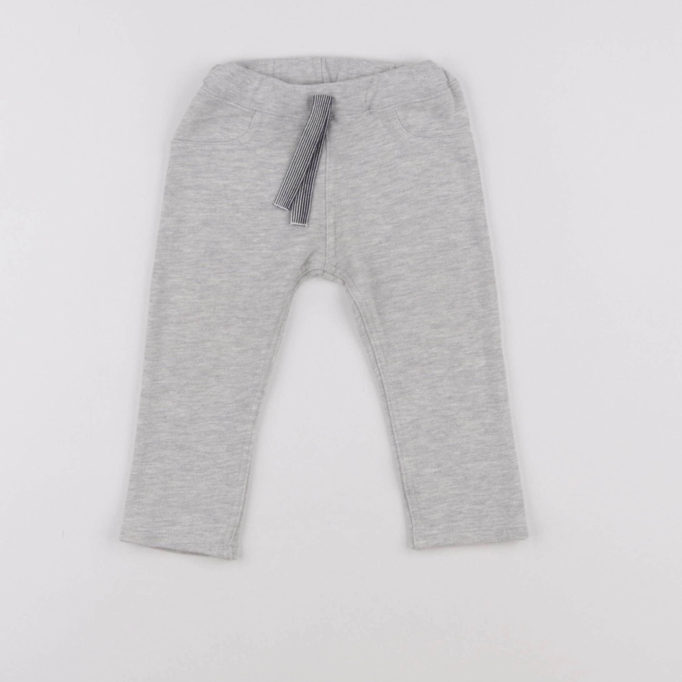 Petit Bateau - jogging gris - 12 mois