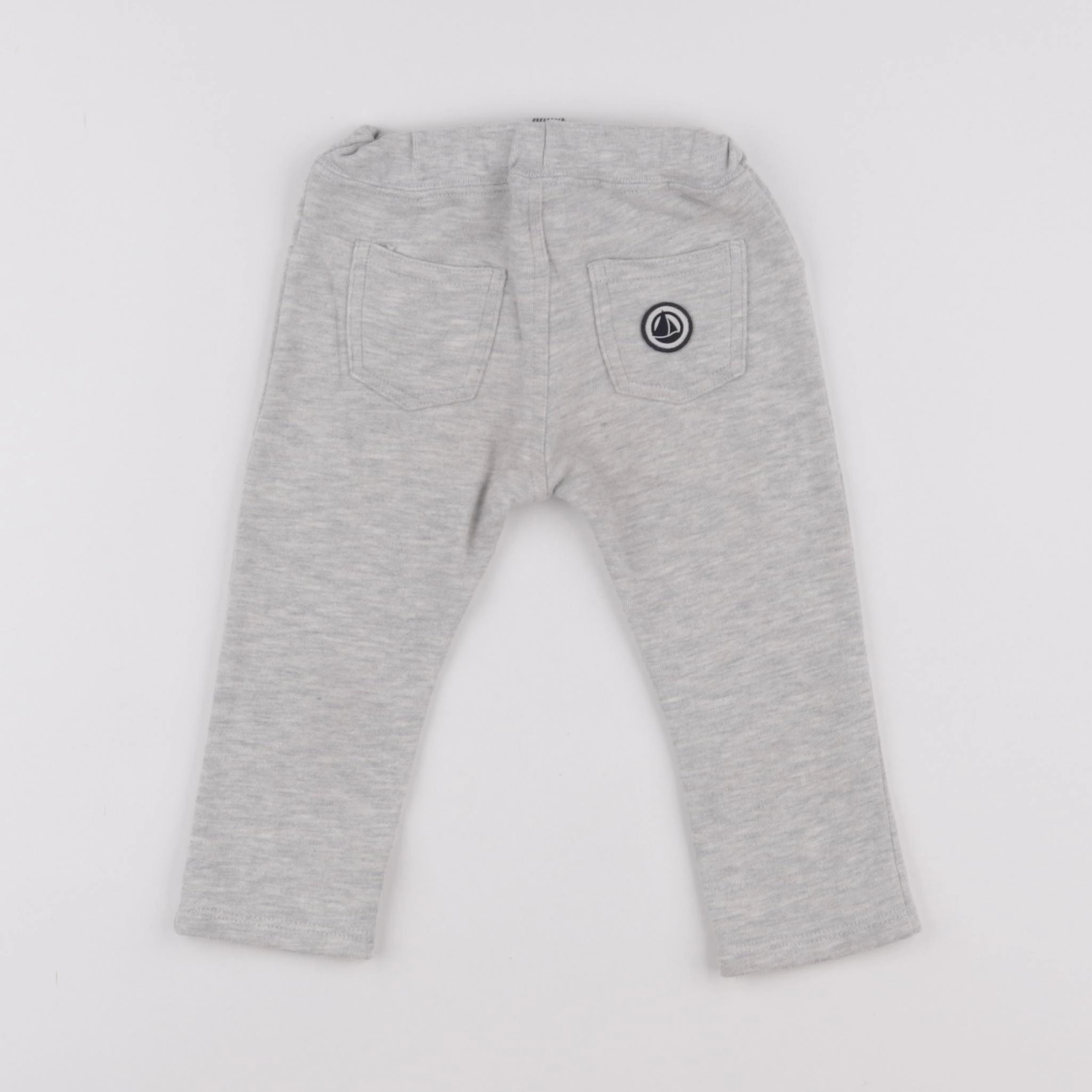 Petit Bateau - jogging gris - 12 mois