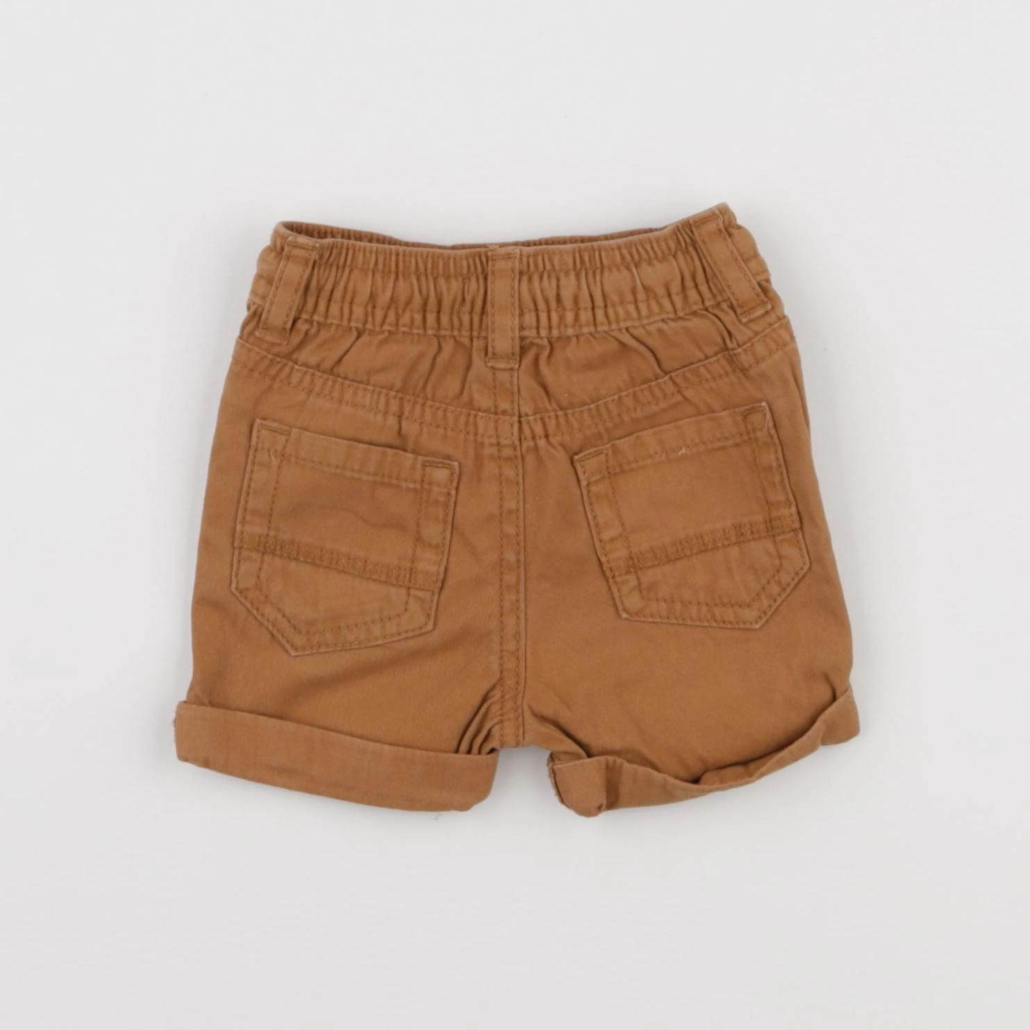 Vertbaudet - short marron - 3 mois