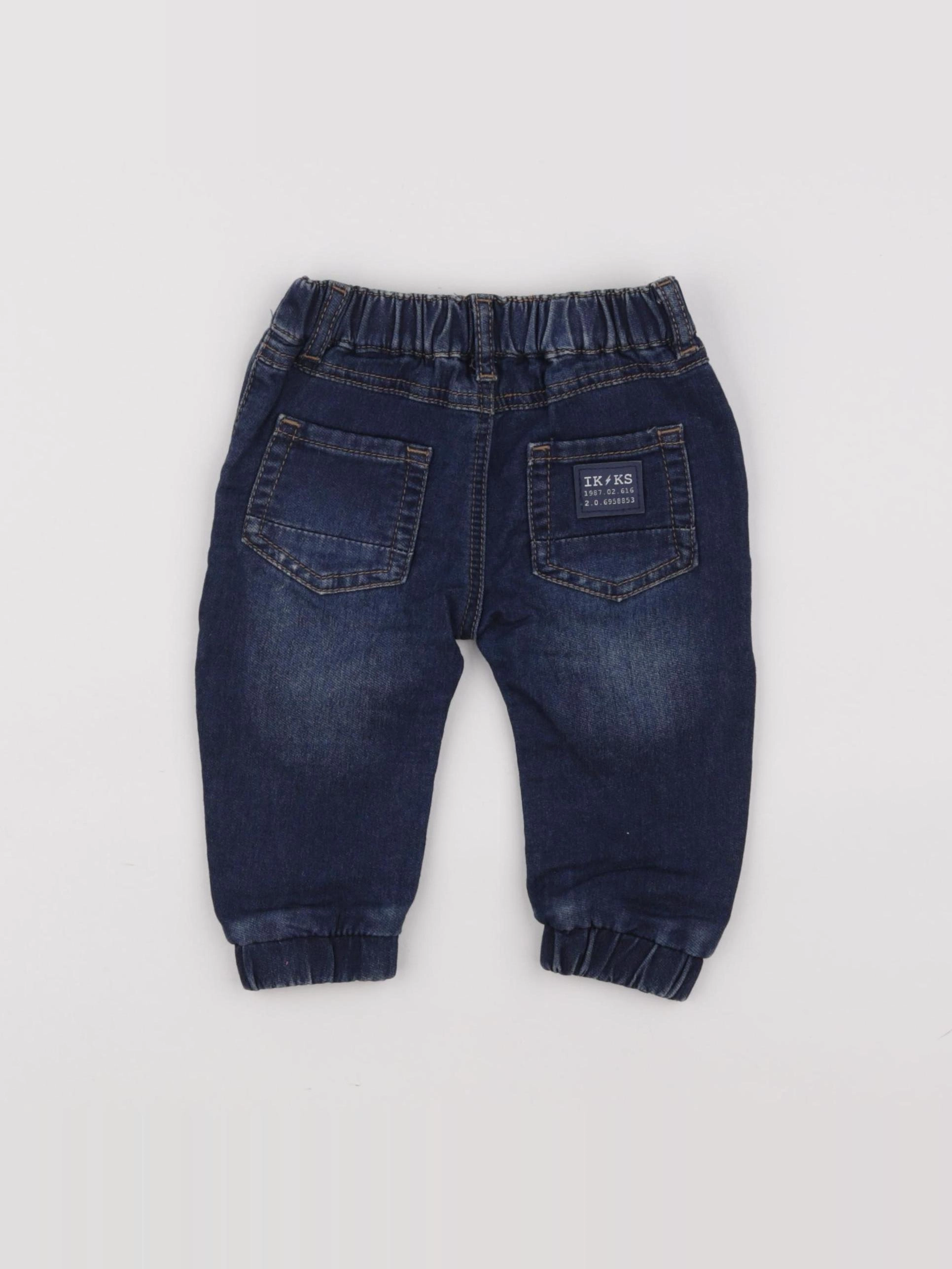 IKKS - jean bleu - 12 mois