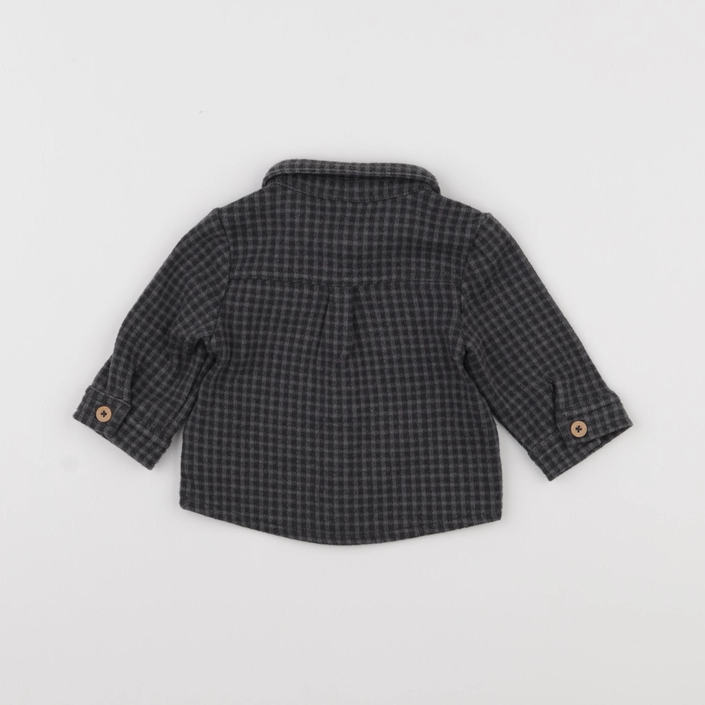 Tape à l'oeil - chemise gris - 3 mois