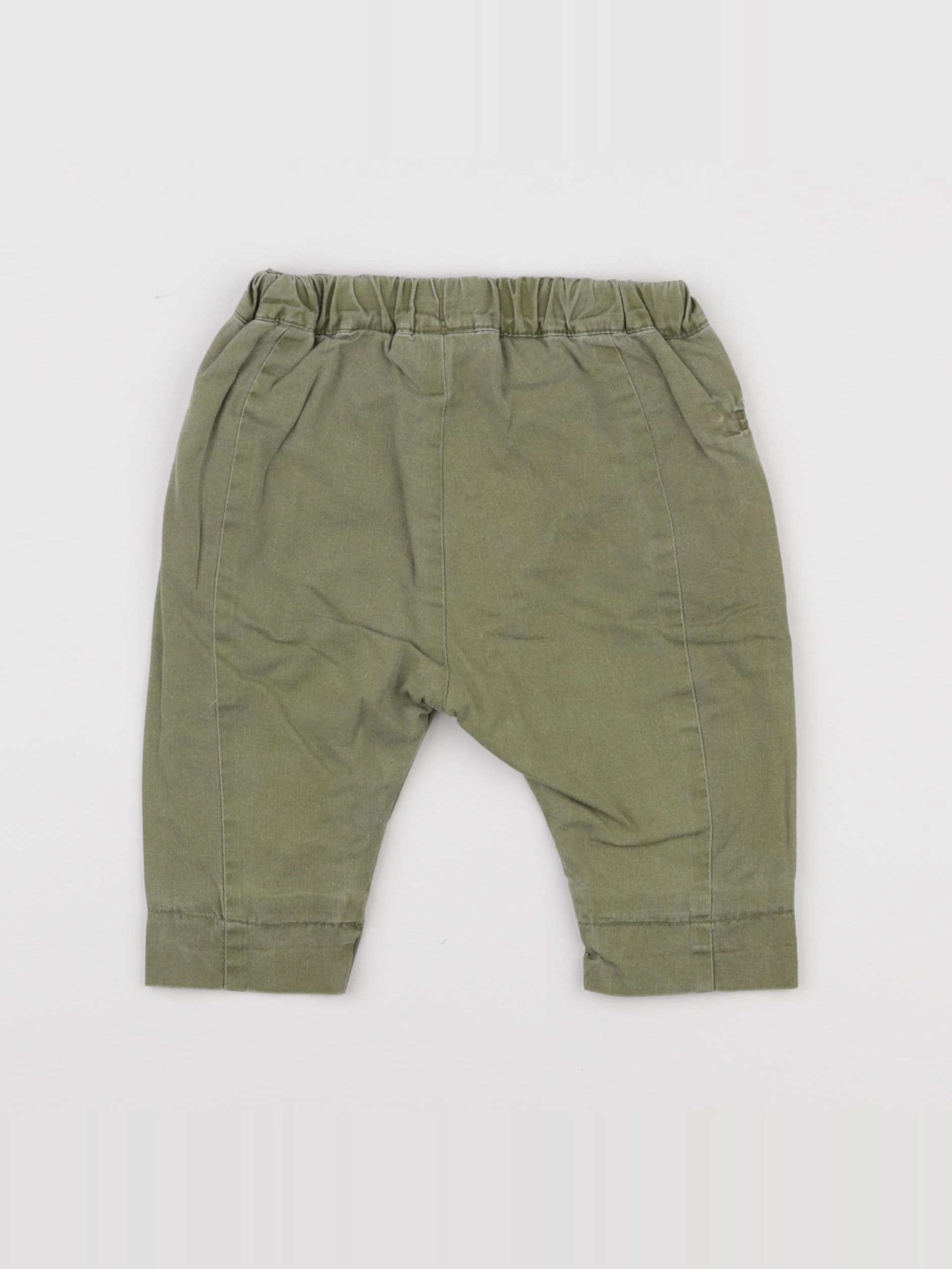Zara - pantalon vert - 3/6 mois