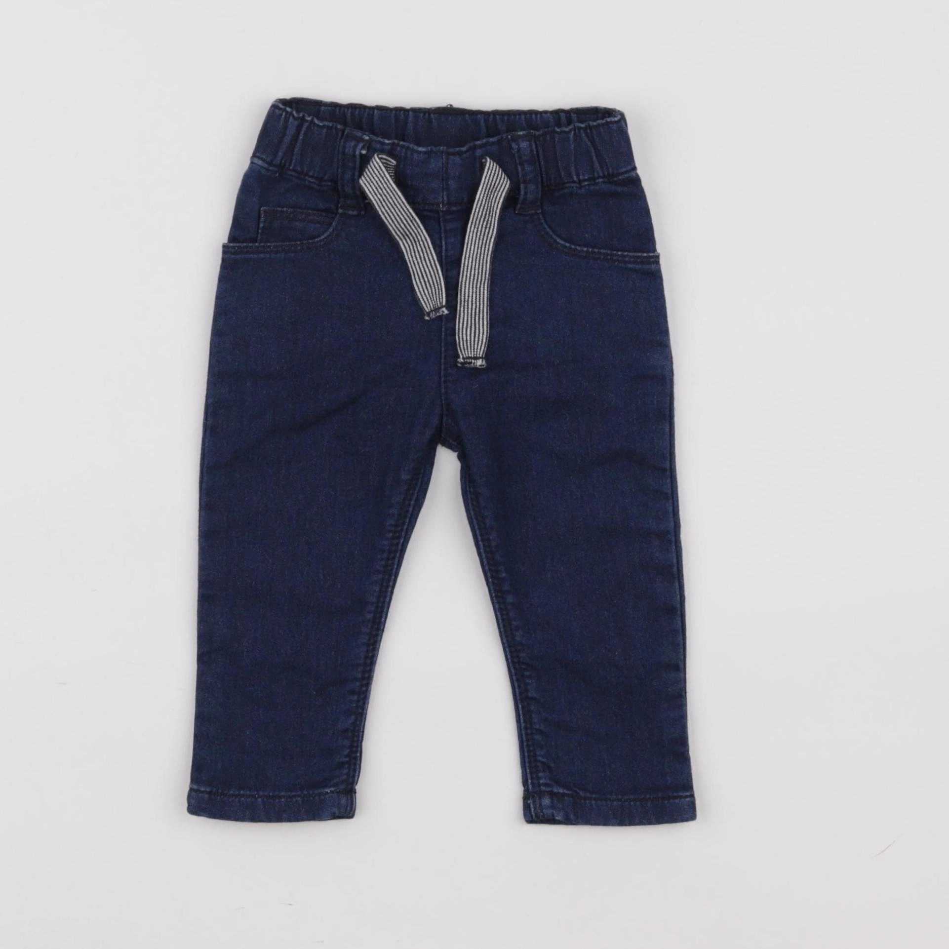 Petit Bateau - jean bleu - 3 mois