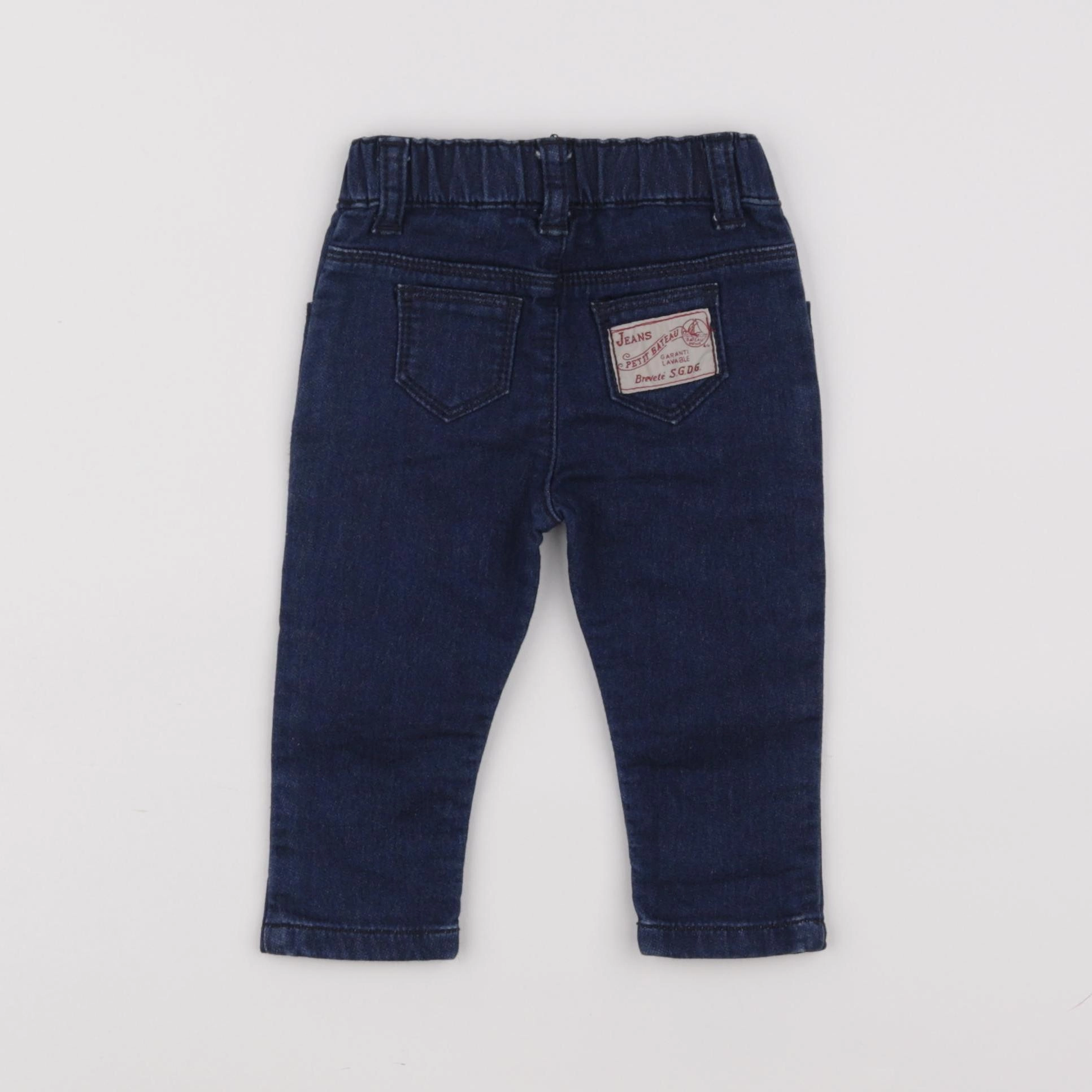 Petit Bateau - jean bleu - 3 mois