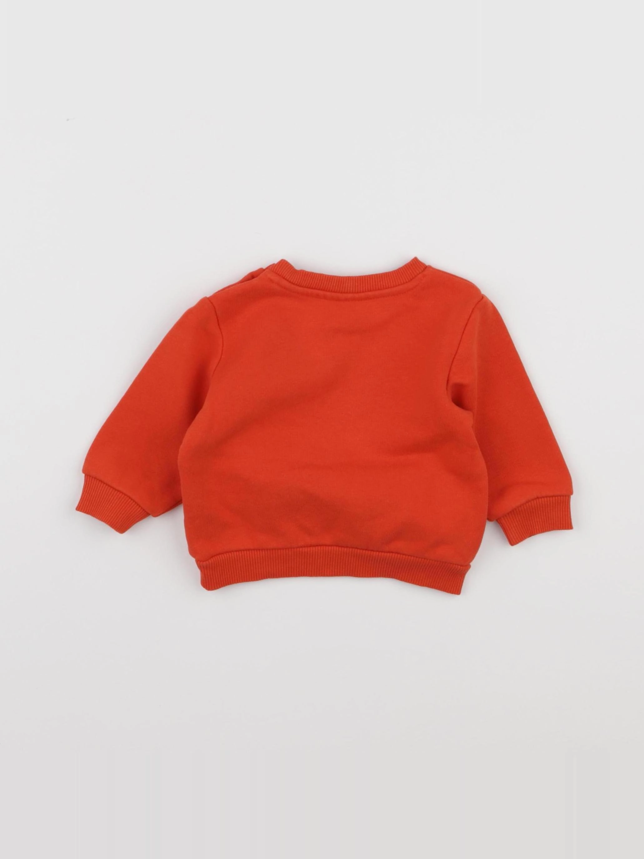 Tape à l'oeil - sweat orange - 3 mois