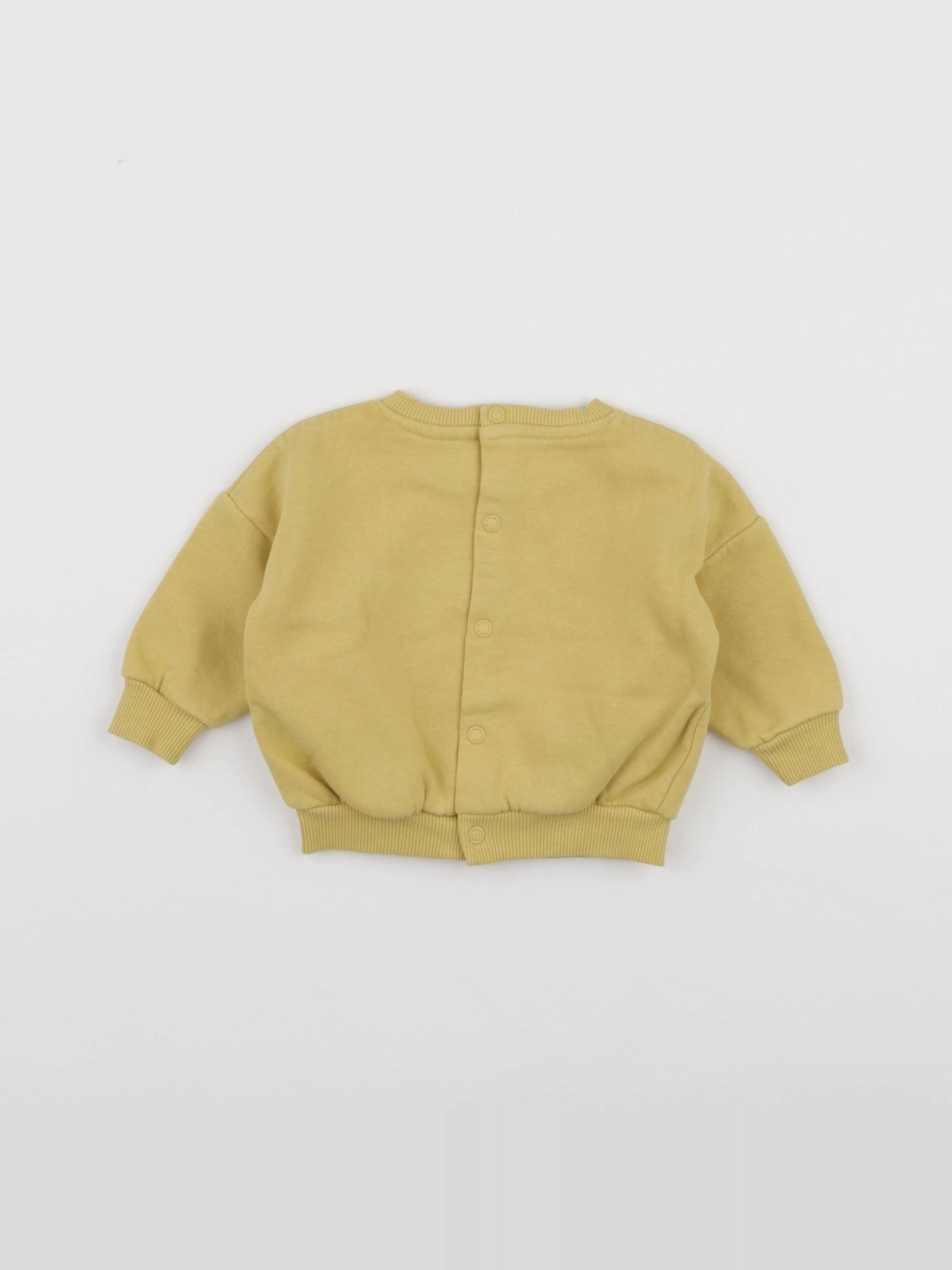 Tape à l'oeil - sweat jaune - 3 mois