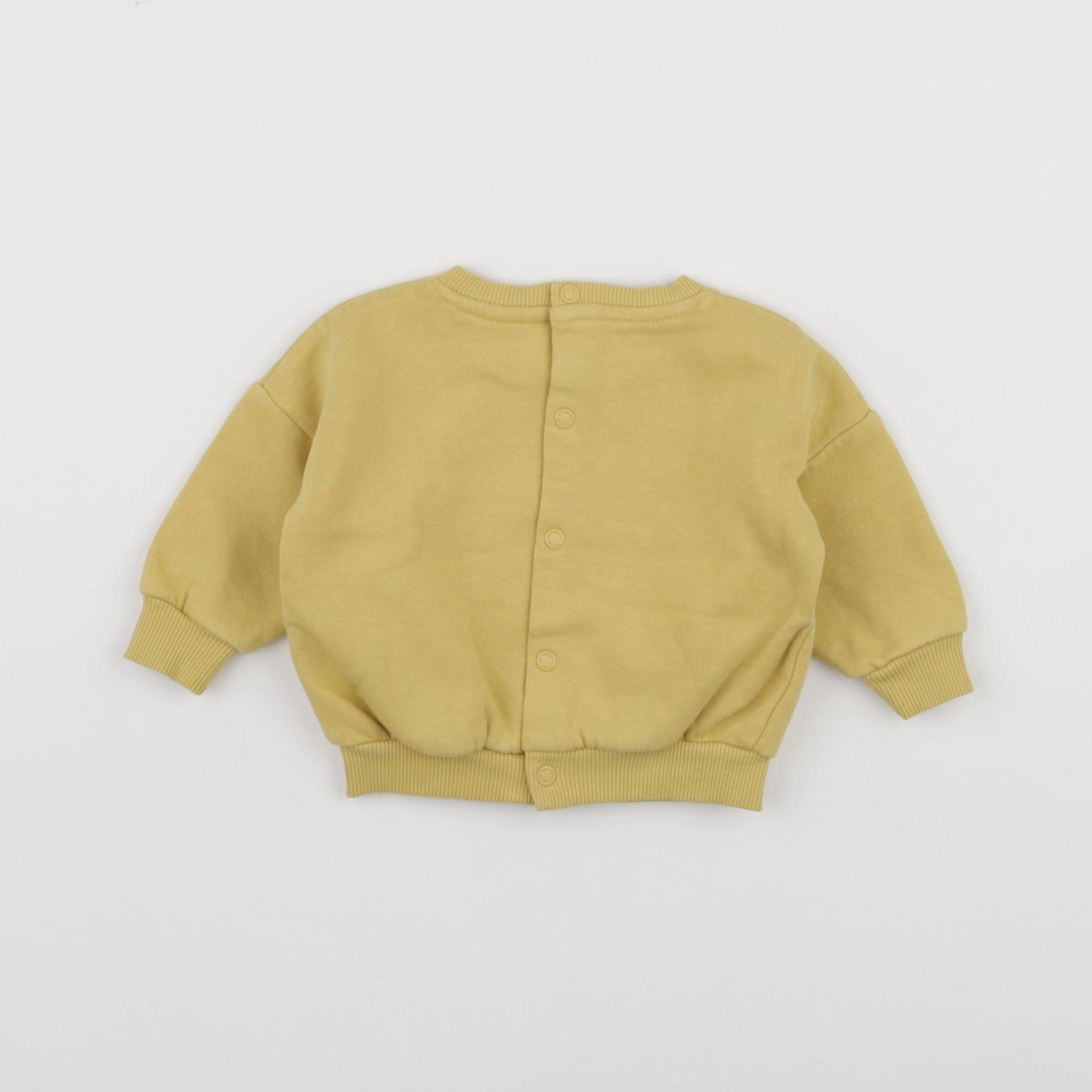 Tape à l'oeil - sweat jaune - 3 mois