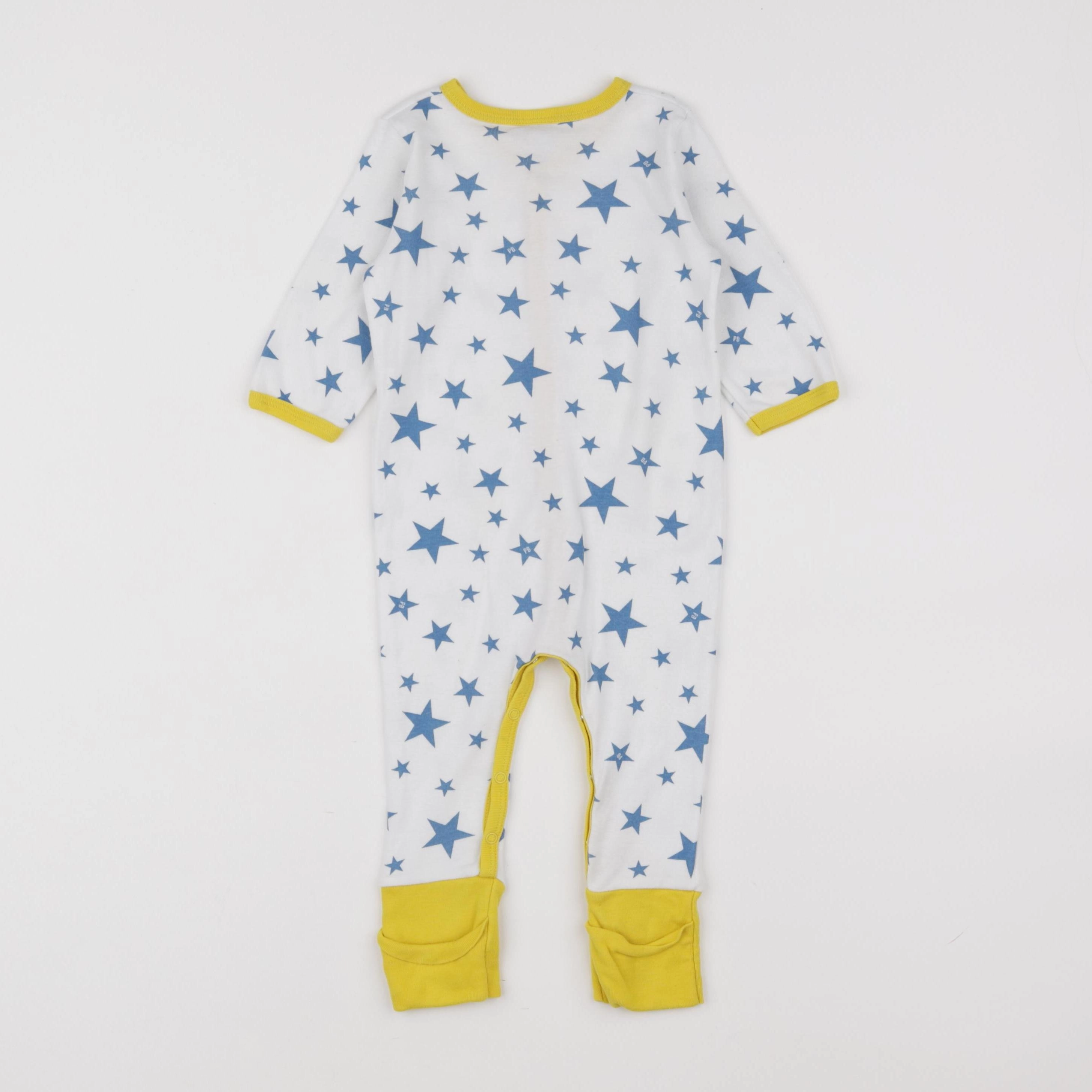 Petit Bateau - pyjama coton multicolore - 6 mois