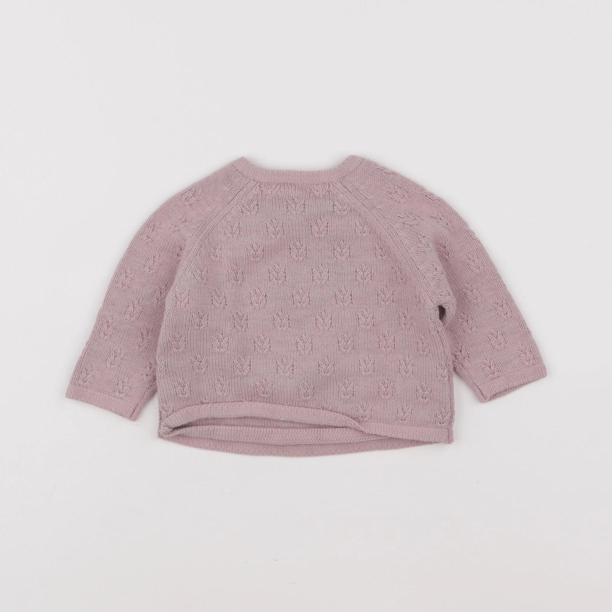 Zara - pull rose - 1/3 mois