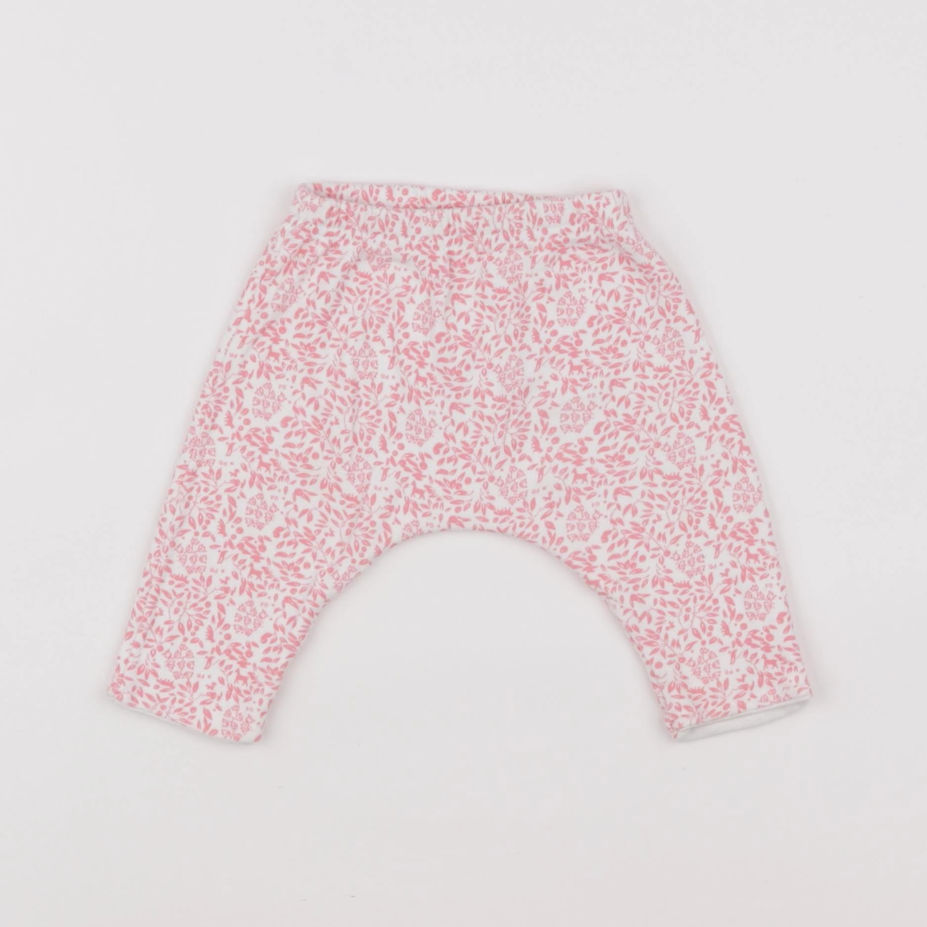 Petit Bateau - sarouel rose - 1 mois