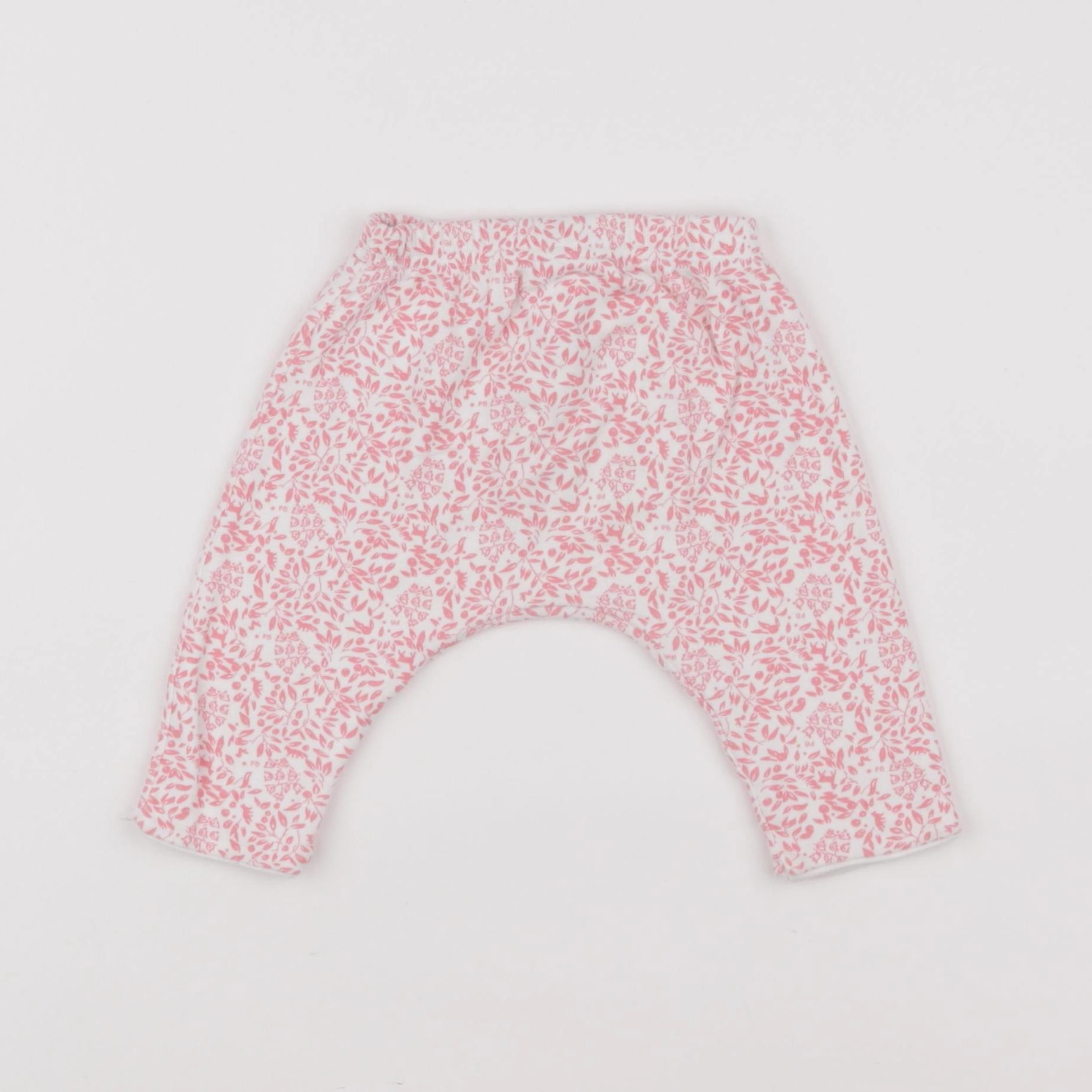 Petit Bateau - sarouel rose - 1 mois