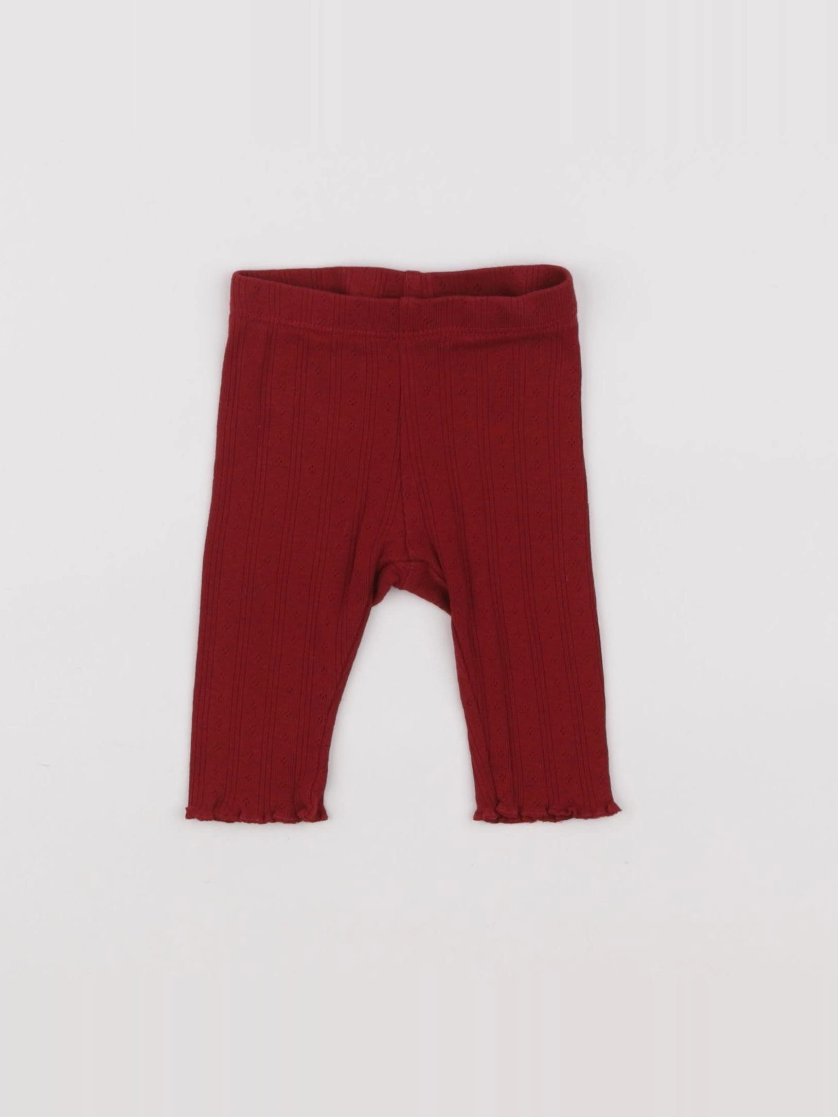 H&M - legging rouge - 1 mois