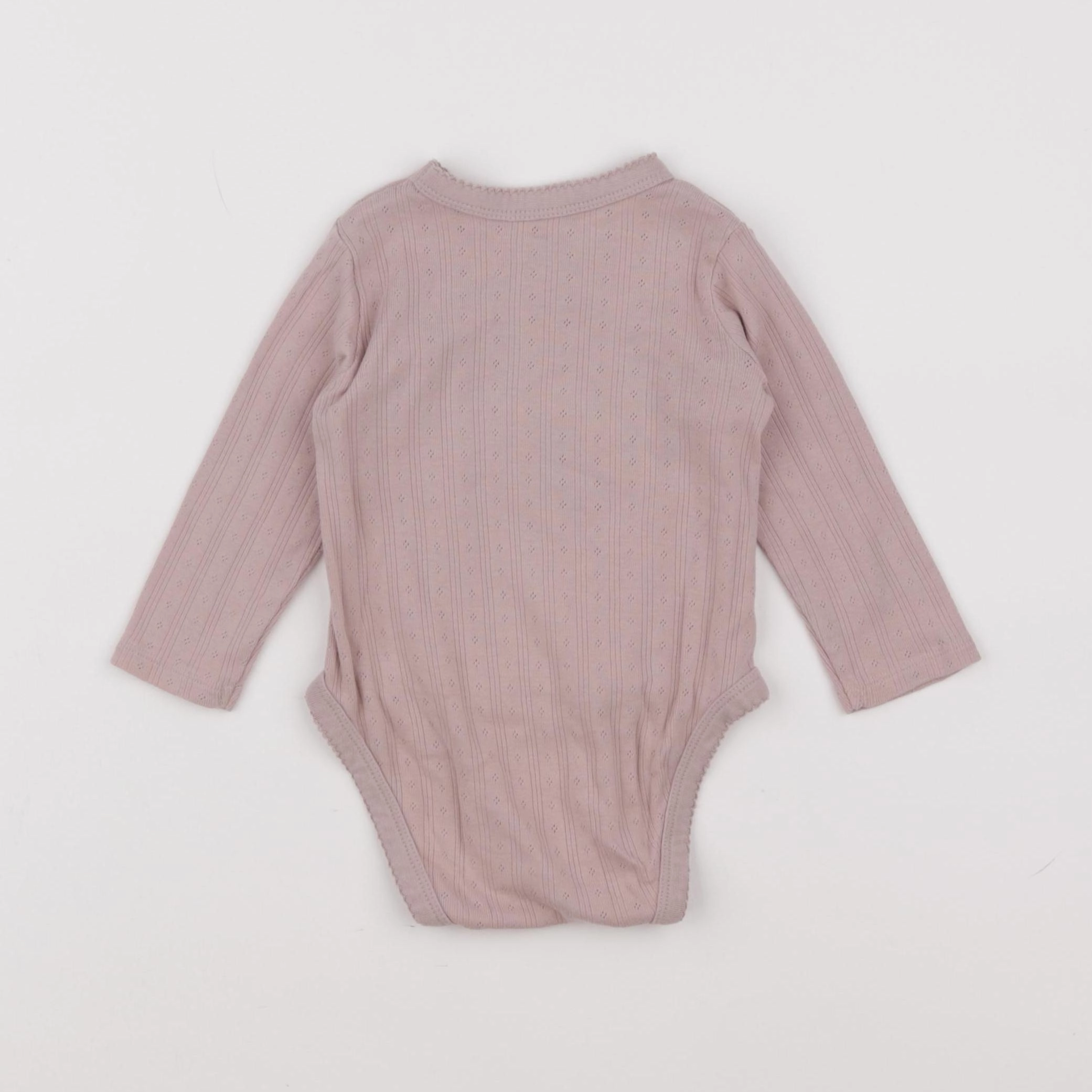 H&M - body rose - 3/6 mois
