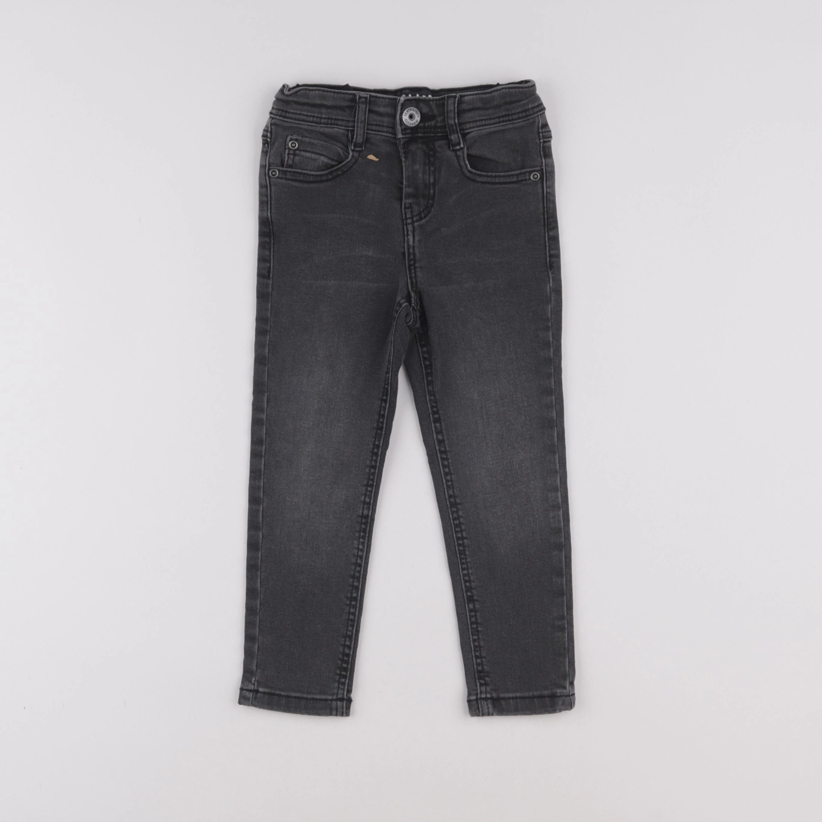 Vertbaudet - jean gris - 3 ans