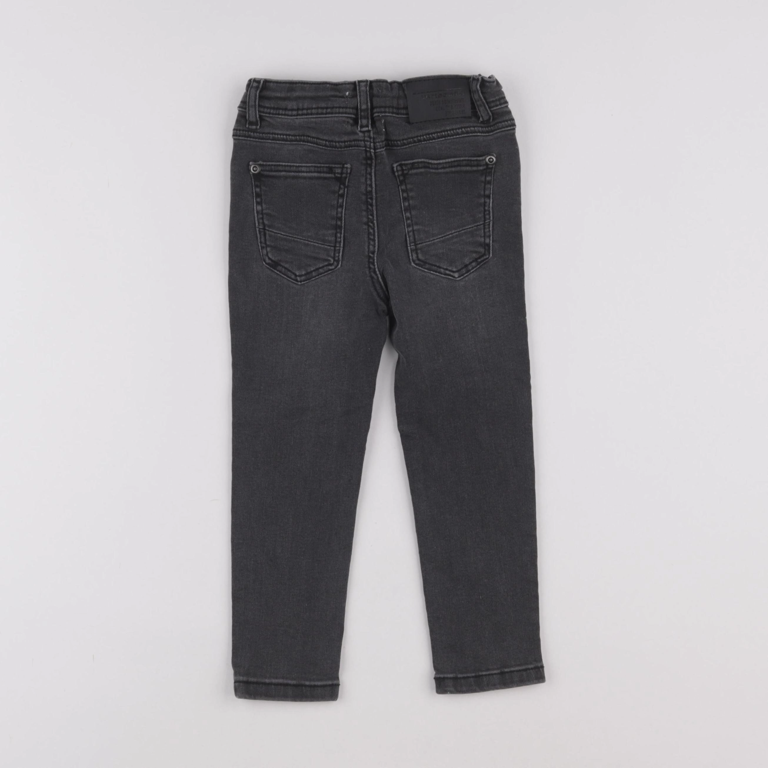 Vertbaudet - jean gris - 3 ans
