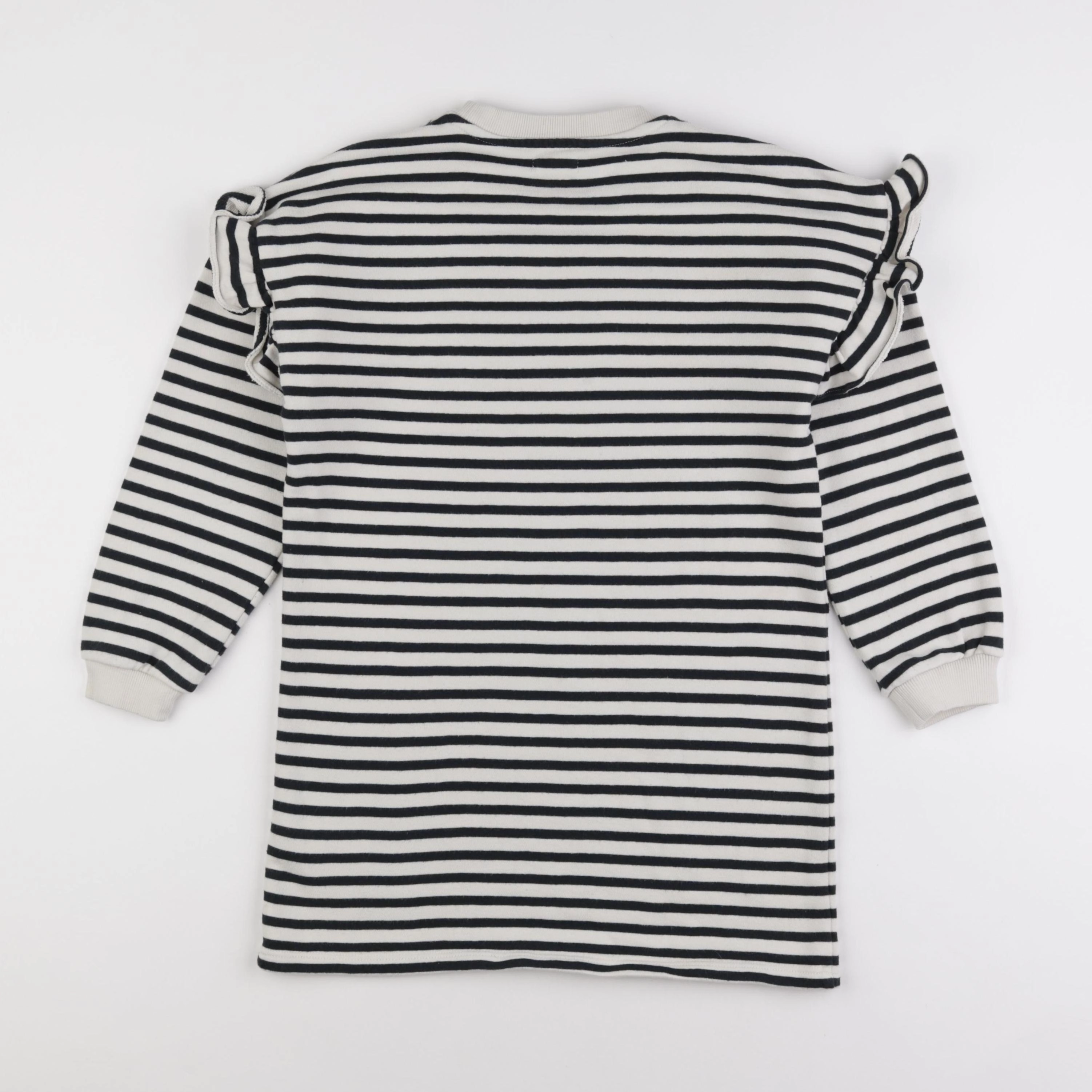 Vertbaudet - robe blanc, noir - 9 ans