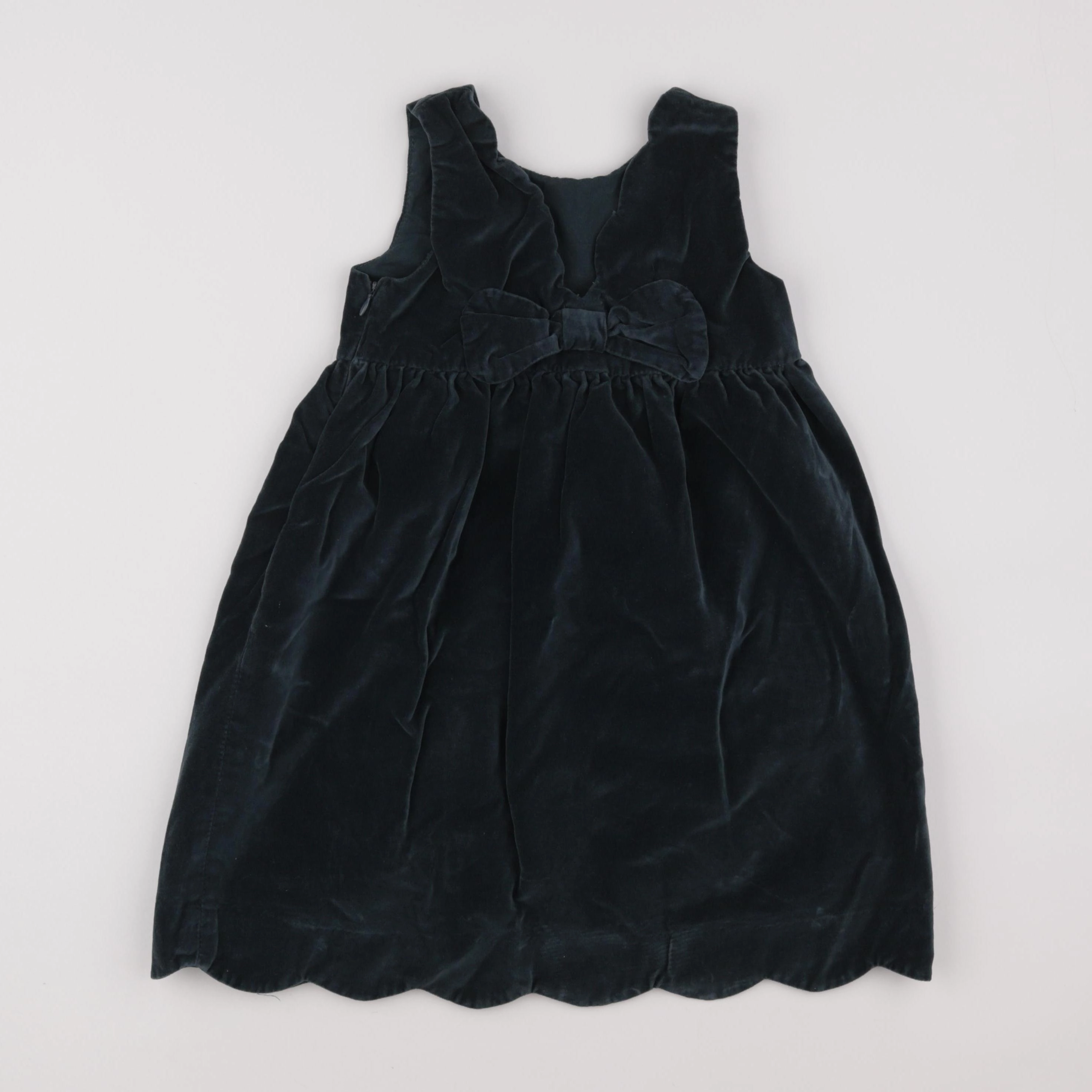 Vertbaudet - robe vert - 8 ans